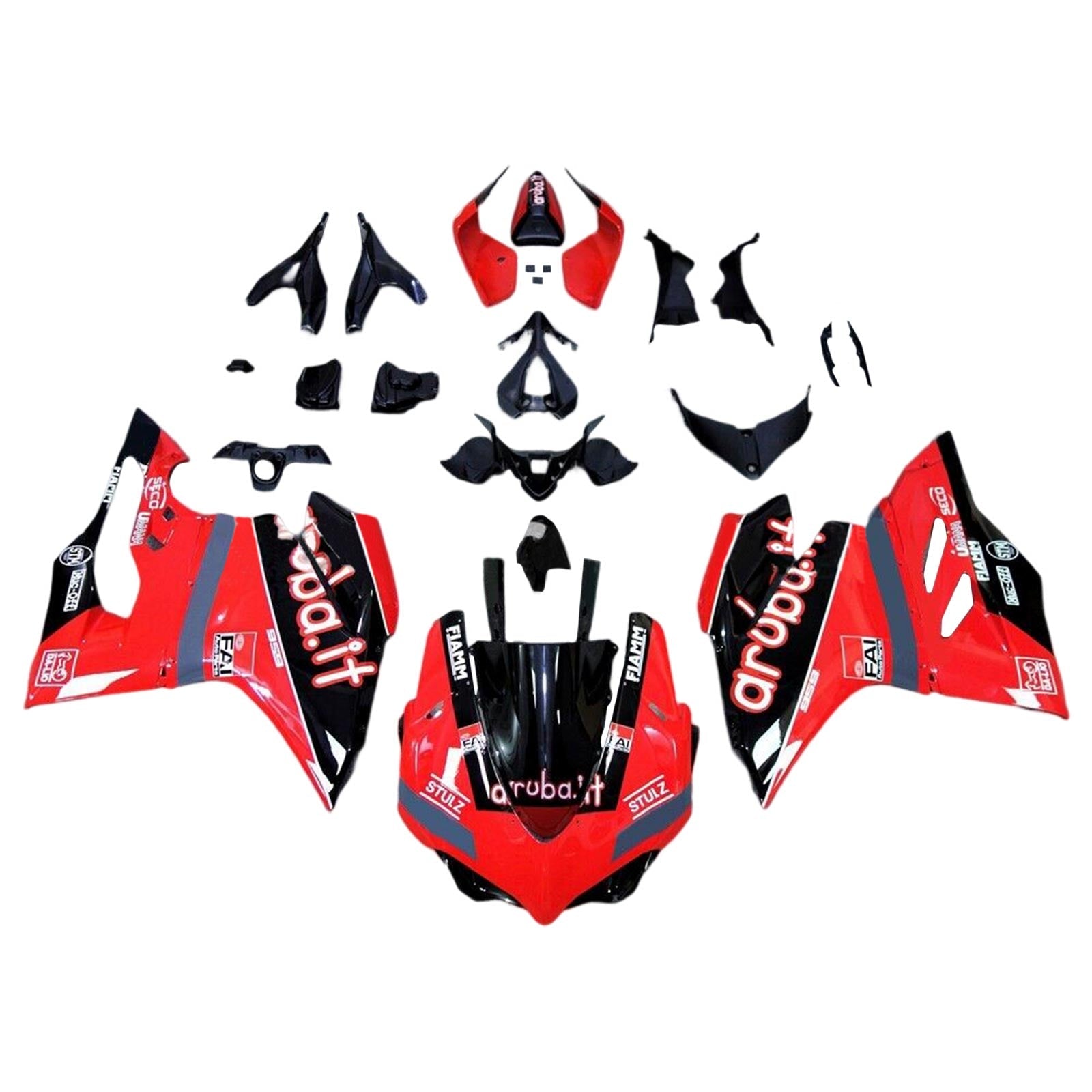 2015-2020 Ducati 1299 959 Kit Carénage Carrosserie Plastique ABS