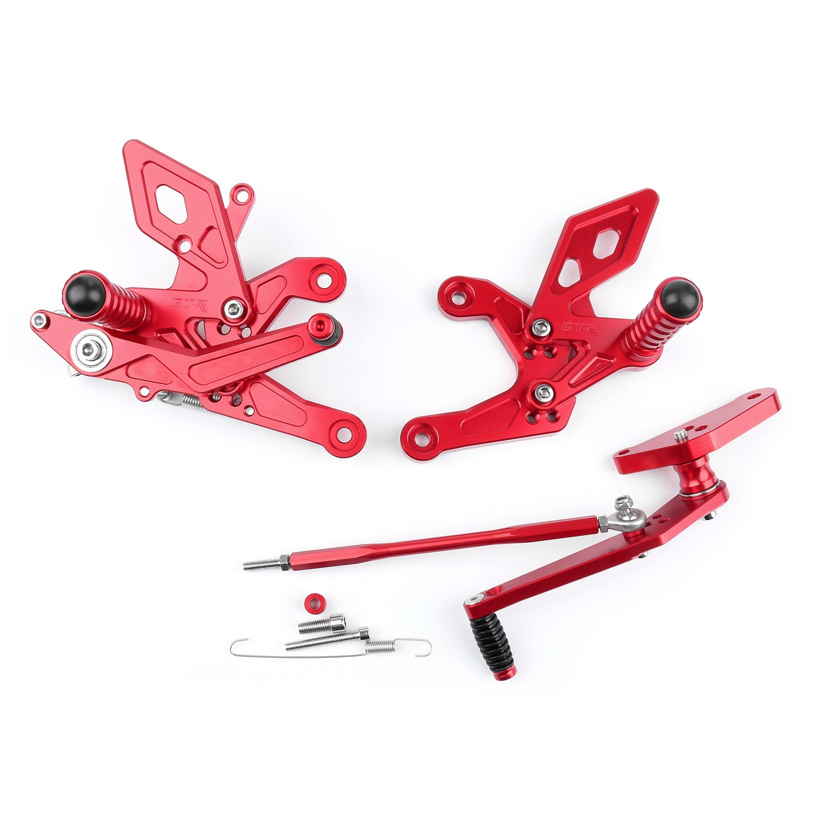 Juego de clavijas traseras ajustables para reposapiés Honda CBR500R CB500F 16-17 genérico