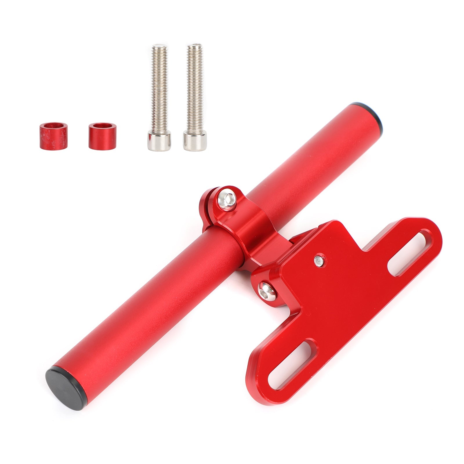 Soporte De Navegación Para Teléfono Soporte De Extensión Gps 22 Mm Para Motocicleta Moto Plata Genérico