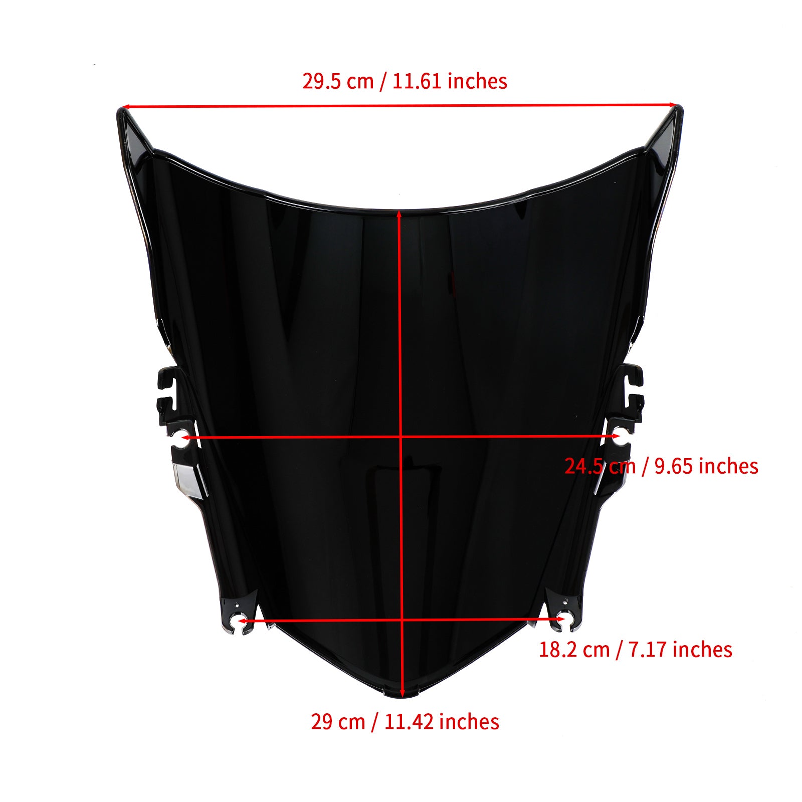 2013-2015 Honda CBR500R ABS Motorcykel vindrutan vindruta