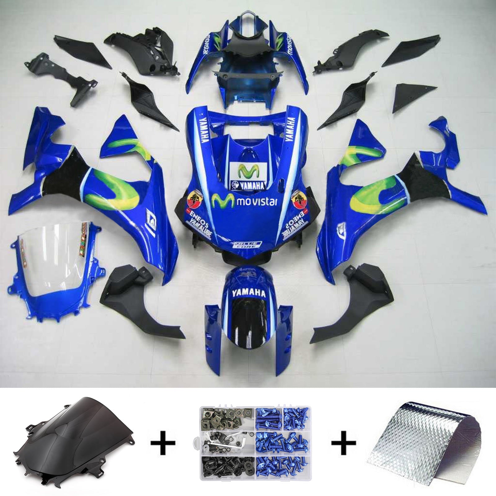 Kit de carénage Yamaha YZF 1000 R1 2015-2019 générique