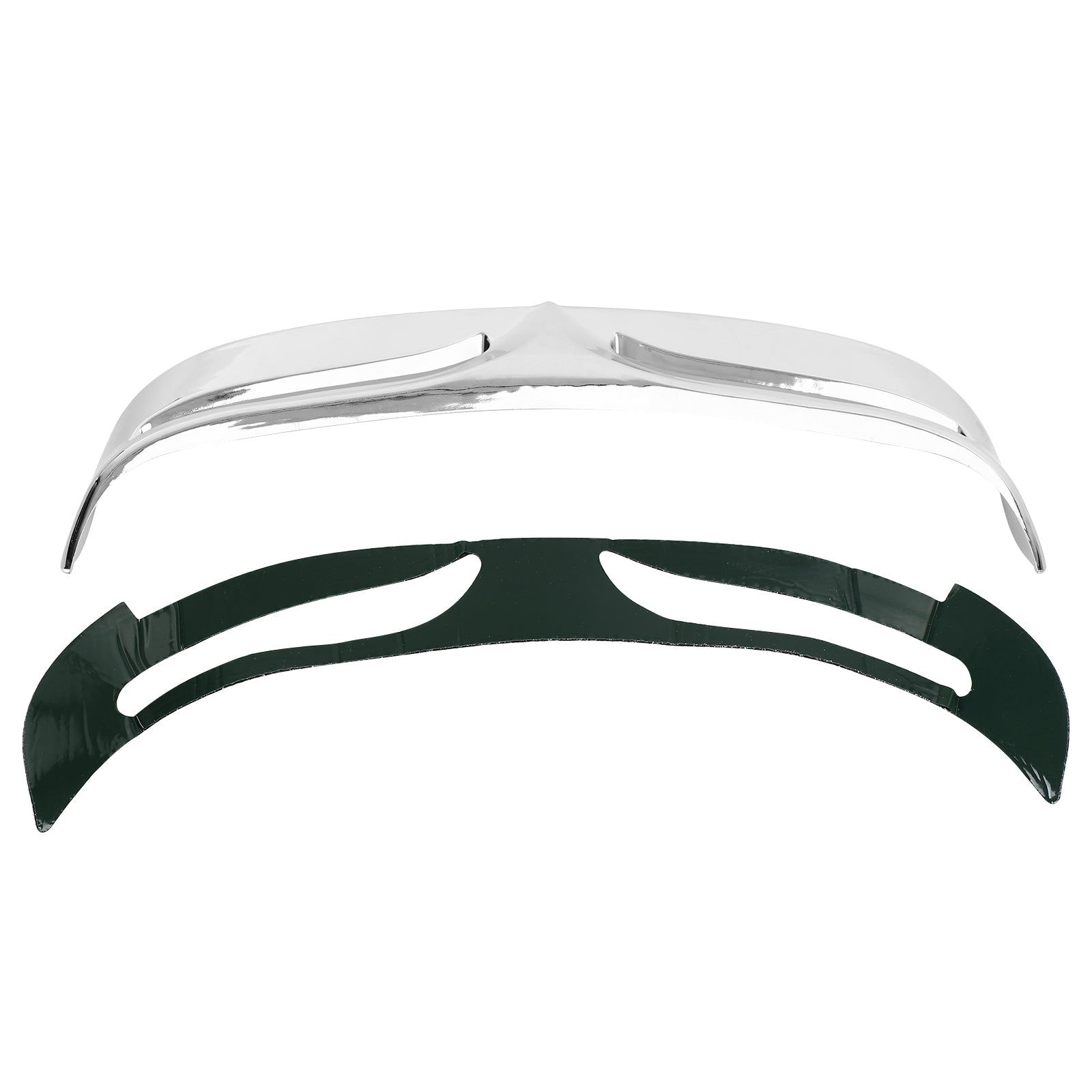 Chromé arrière du bord de la fraide de la fraide arrière ajustement pour Fat Boy Flstf 2007-2017