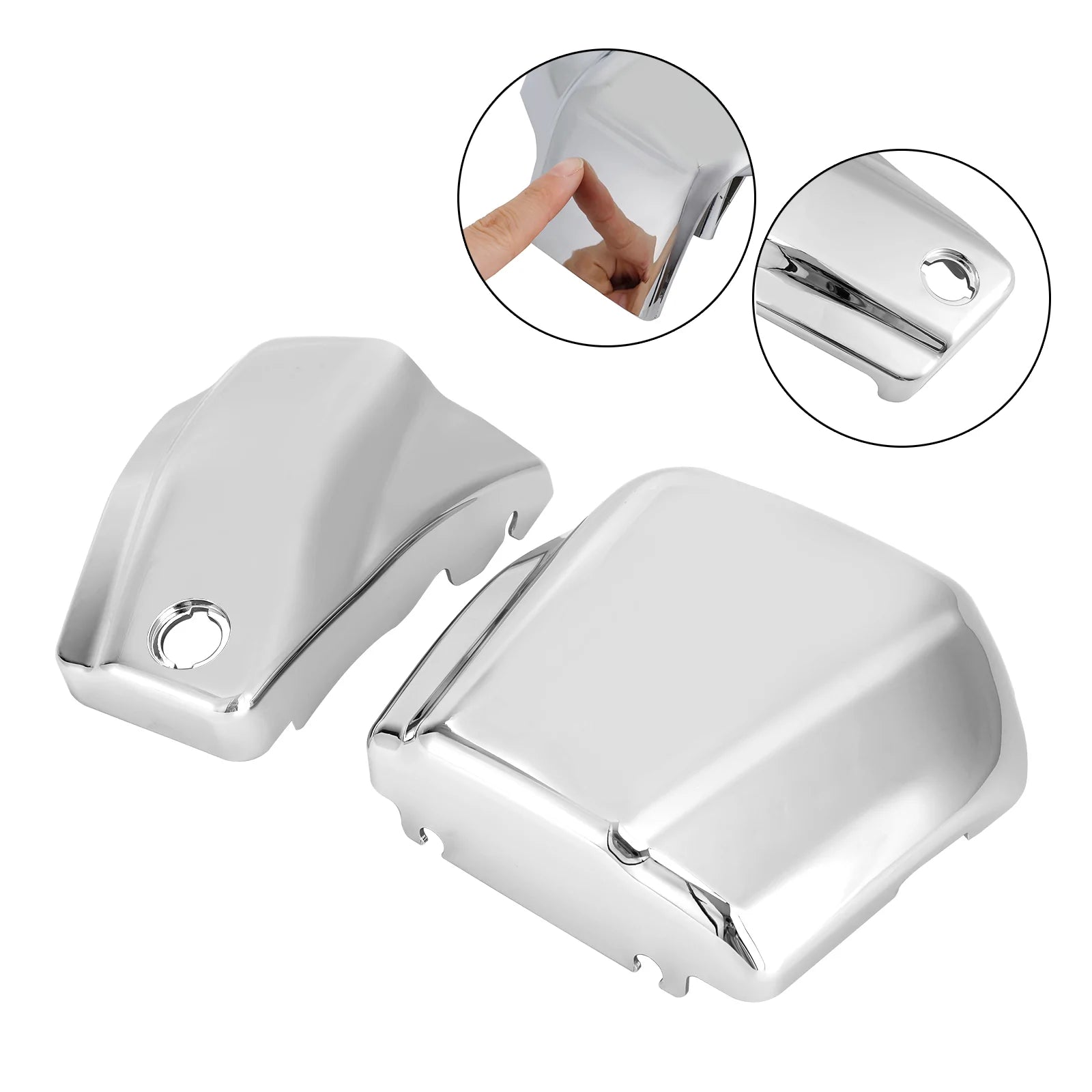 Yamaha V-Star 1100 XVS1100 1999-2011 Tampa lateral da bateria