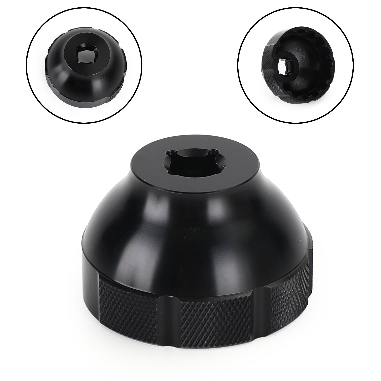 BBT-69.2 16-hakk 44 mm 3/8" Ekstern kranklagerverktøy svart/blå