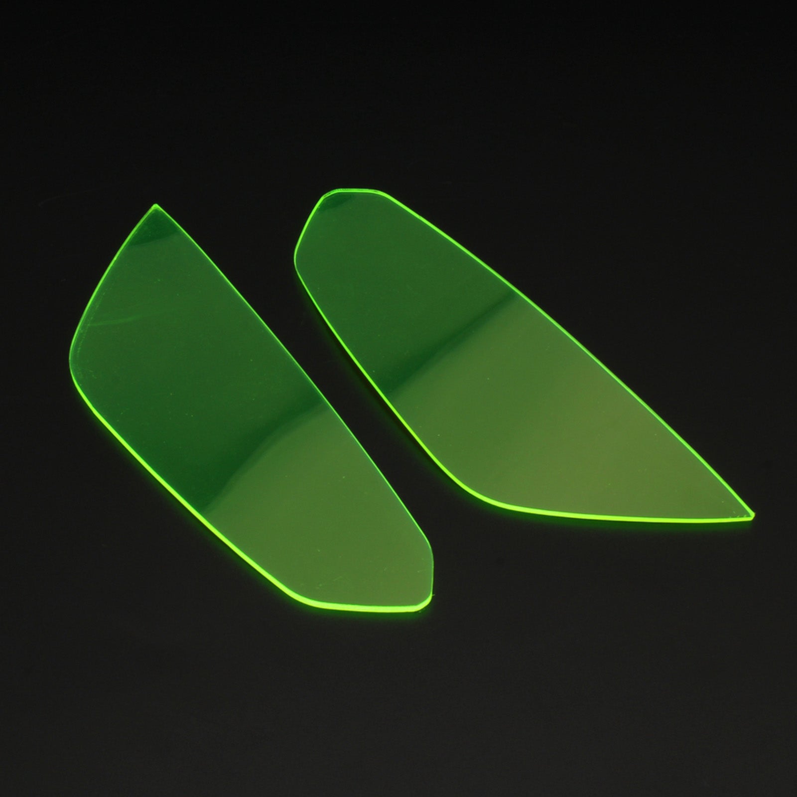 Protector de lente de faro delantero para Kawasaki Z1000 Z1000R 14-21, humo genérico