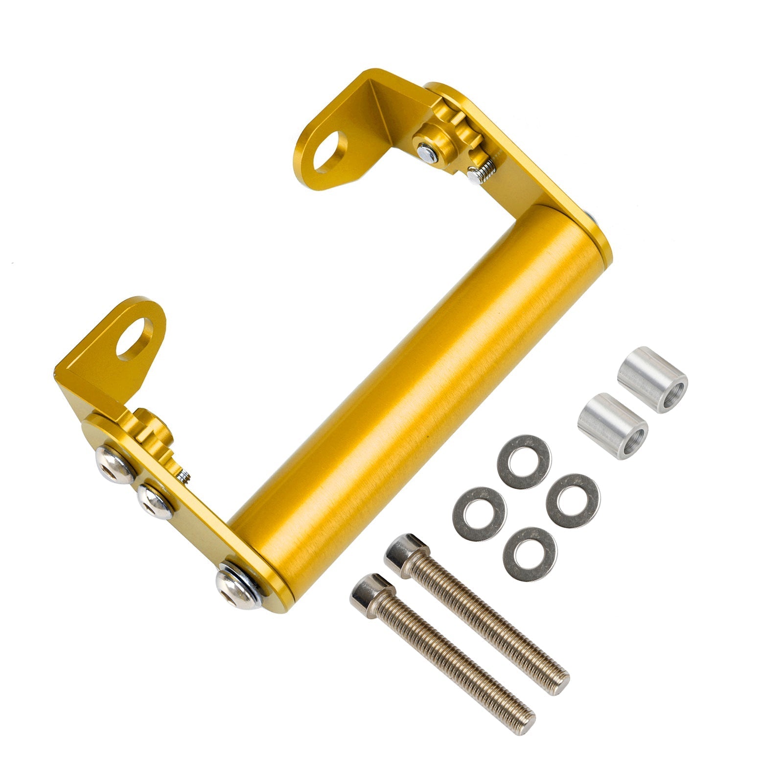 Suporte de navegação por telefone, suporte de extensão GPS 22mm para motocicleta de motocicleta vermelha