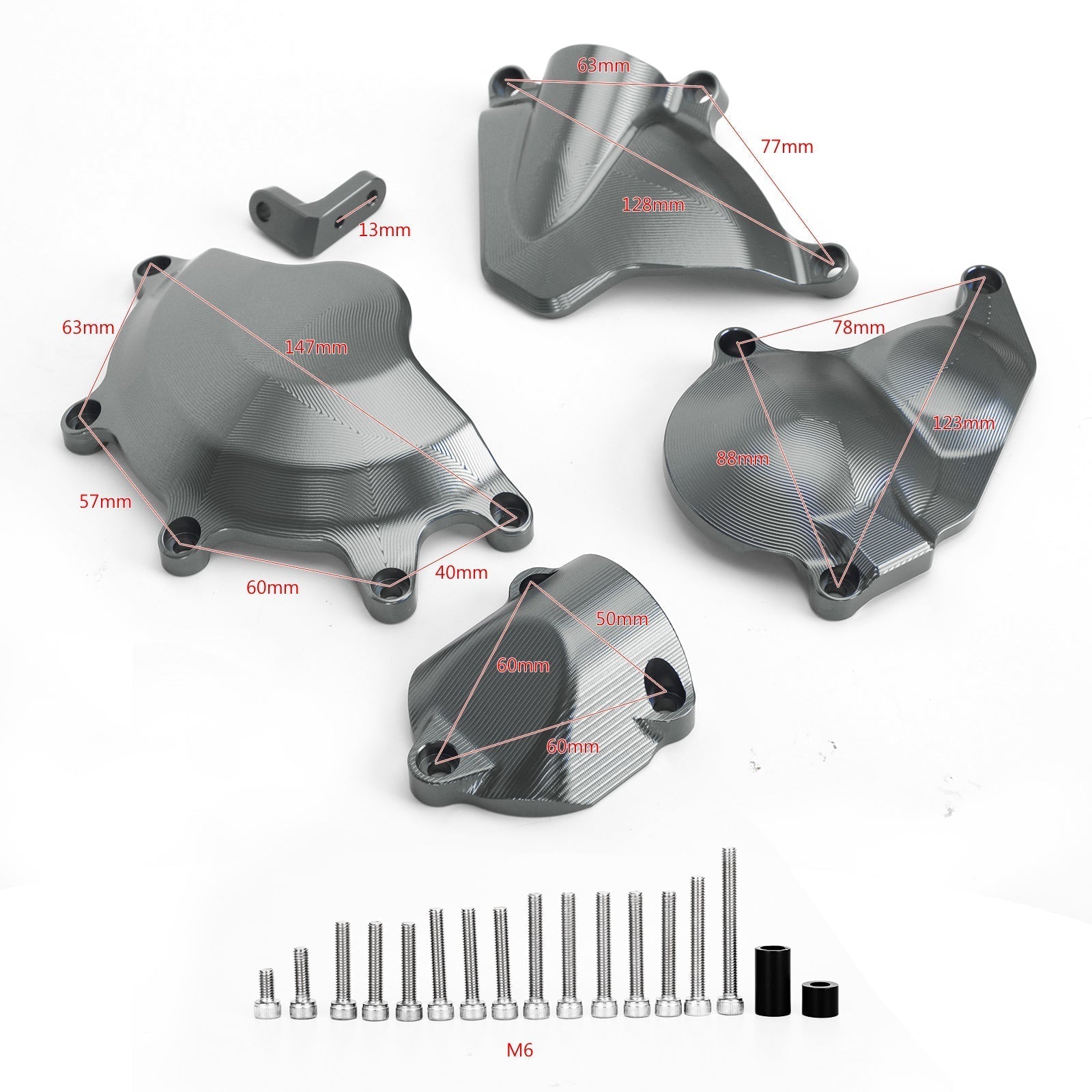 Ochranný kryt motora Hliník pre BMW S1000RR 19+ S1000XR 20+