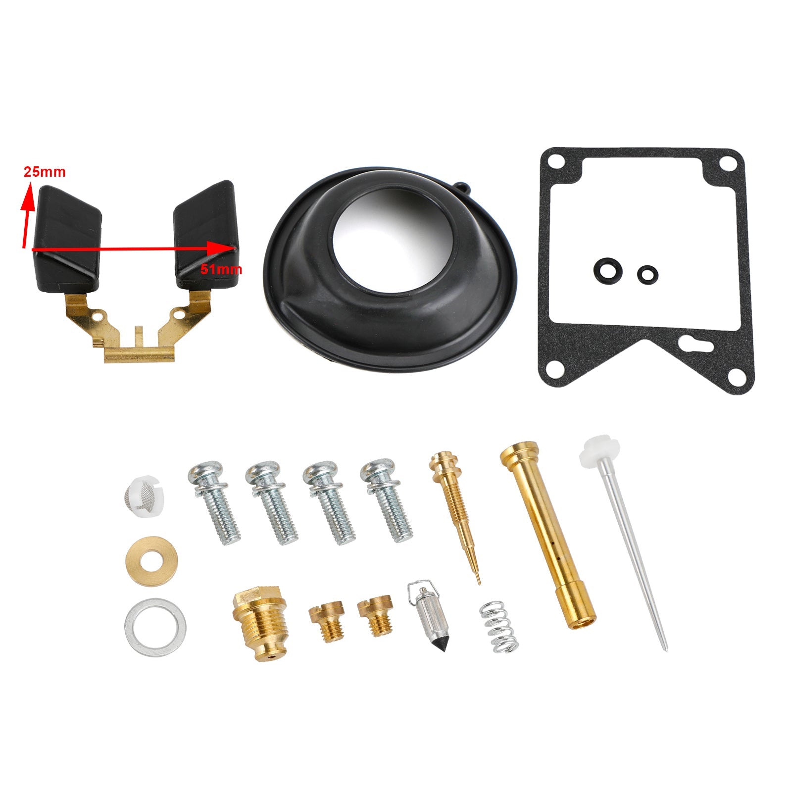 Yamaha Virago 750 XV750 1981-1983 2X Kit de reparo de carburador de carburador