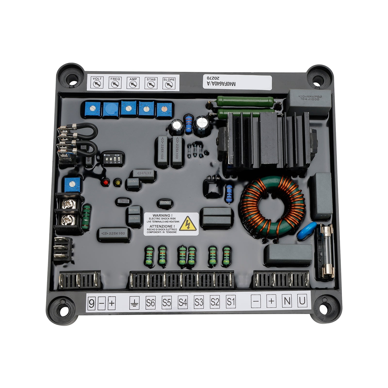 AVR M40FA640A Automatisk spänningsregulatorkortkort för Marelli Generator