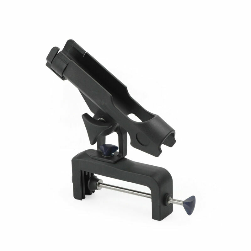 Rail Rod Pole Holder Fishing Fits 4.7inches Kayak Clamp-on UA Adjustable Boat