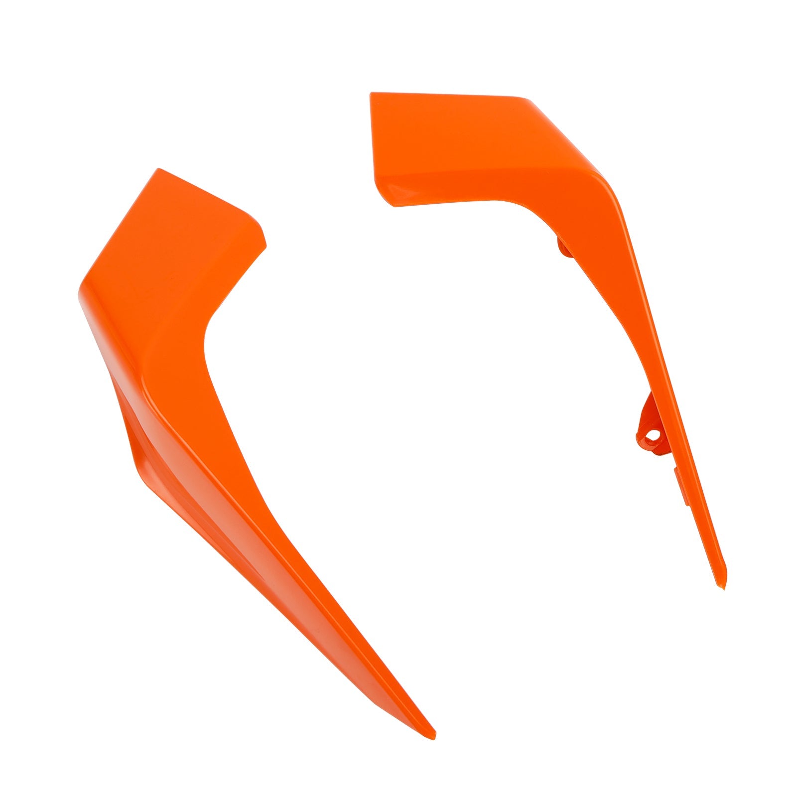 Cubierta embellecedora de escudo protector de carenado de faro compatible con 390 2017-2023 2022 2021 naranja