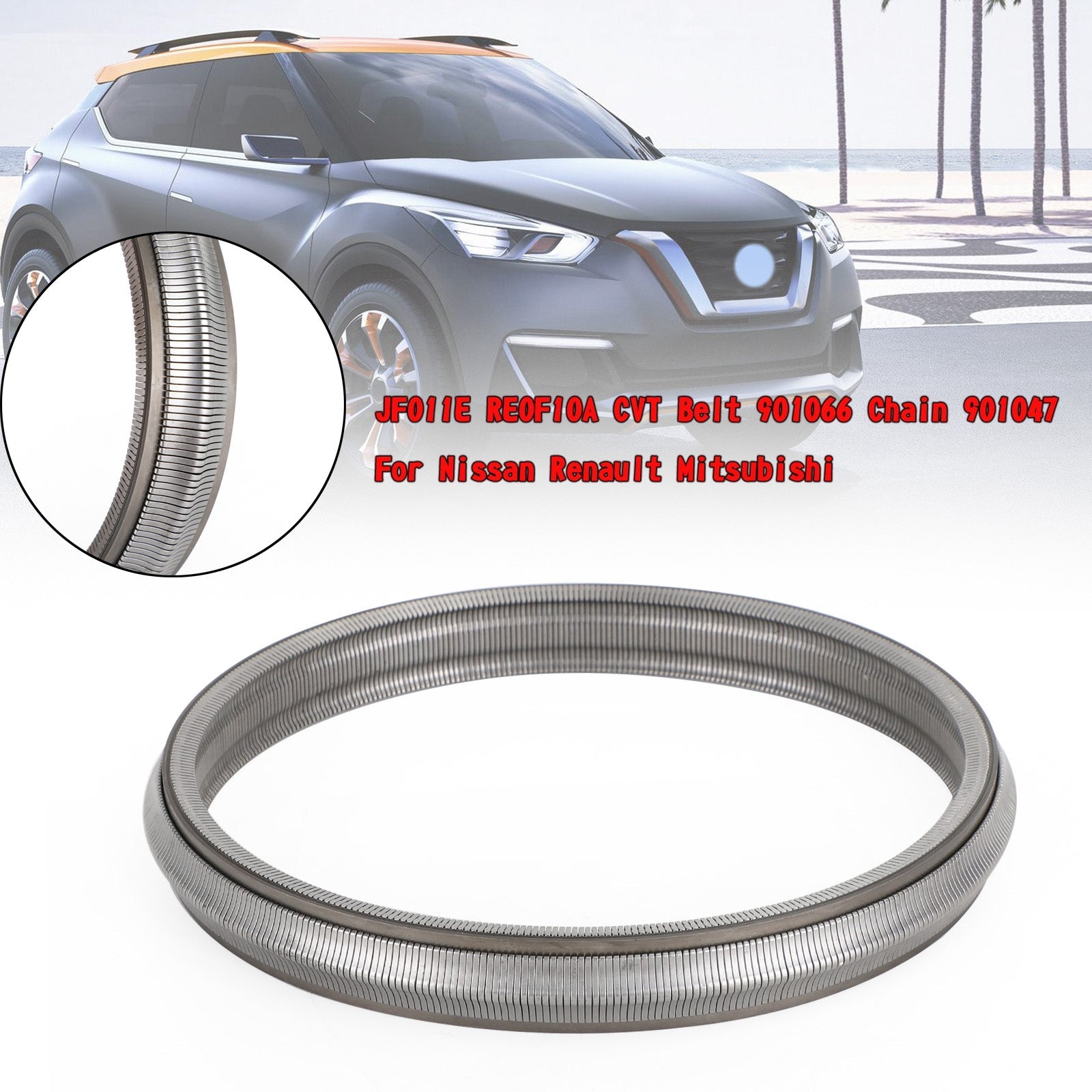 JF011E RE0F10A CVT Correa 901066 Cadena 901047 Para Nissan Renault Mitsubishi Genérico