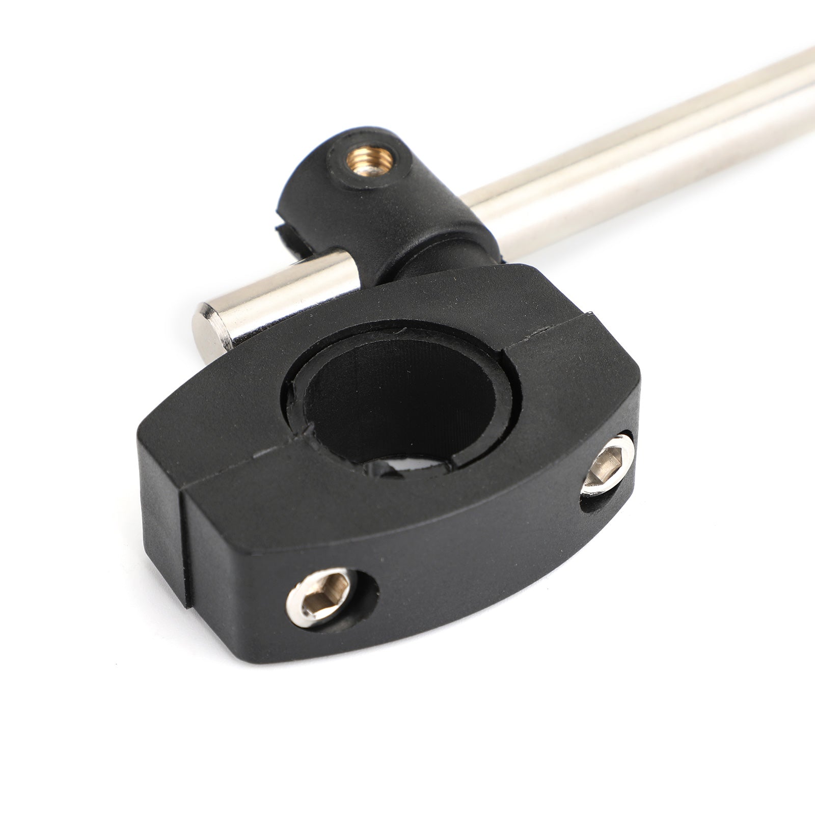 7/8" Support de pare-brise universel de 22 mm, pince de montage standard pour guidon de pare-brise générique