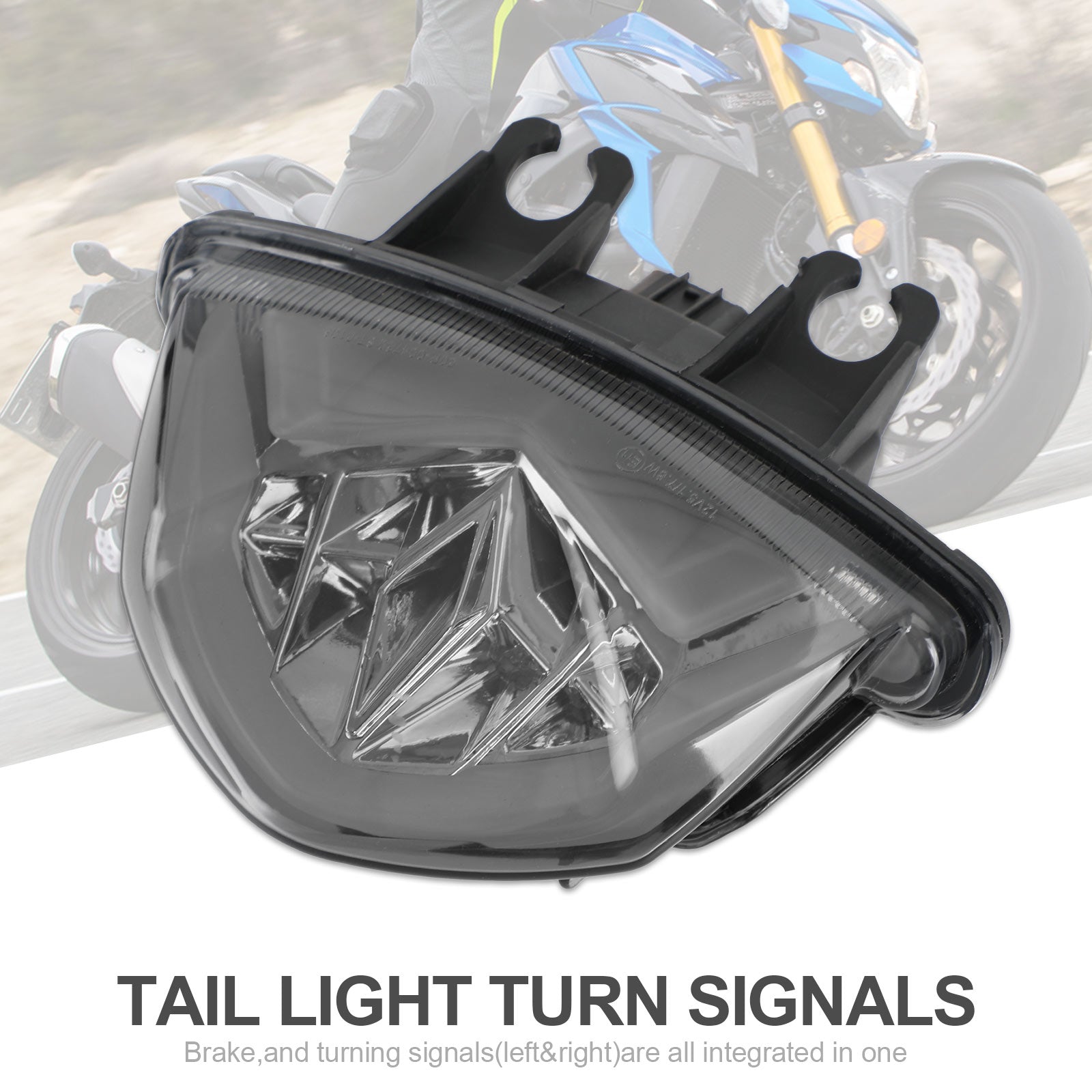 LED-svansljus bländsignal för Suzuki GSXS 1000 F GSX-S 750 Z 2017-2021 Generic