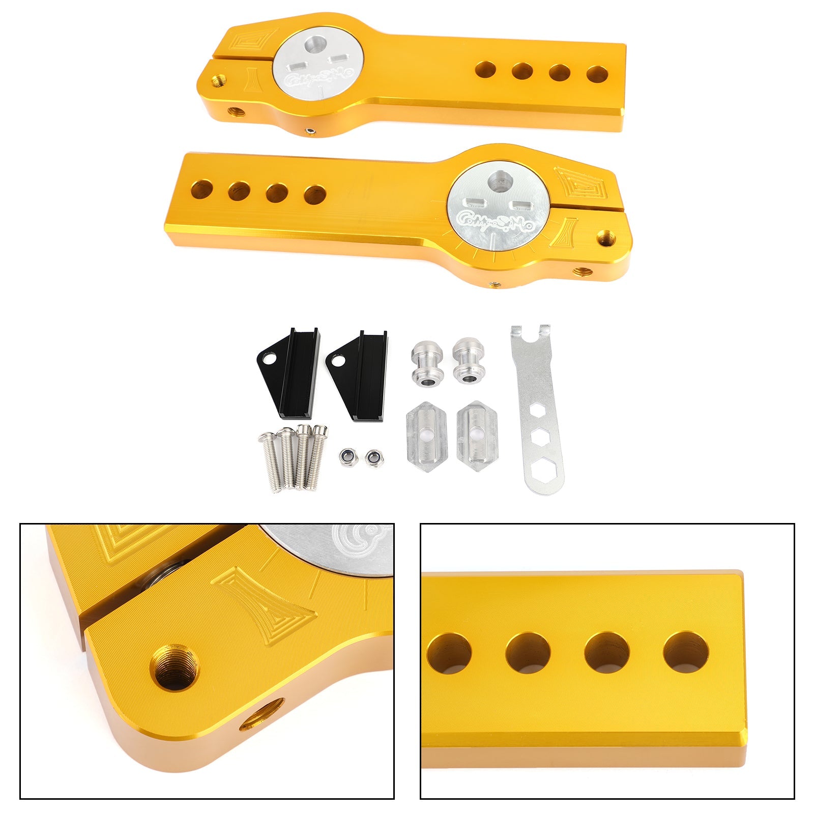 Marco de ajuste de horquilla trasera expandible para Honda MSX125 13-15 MSX125SF 16-19 Genérico