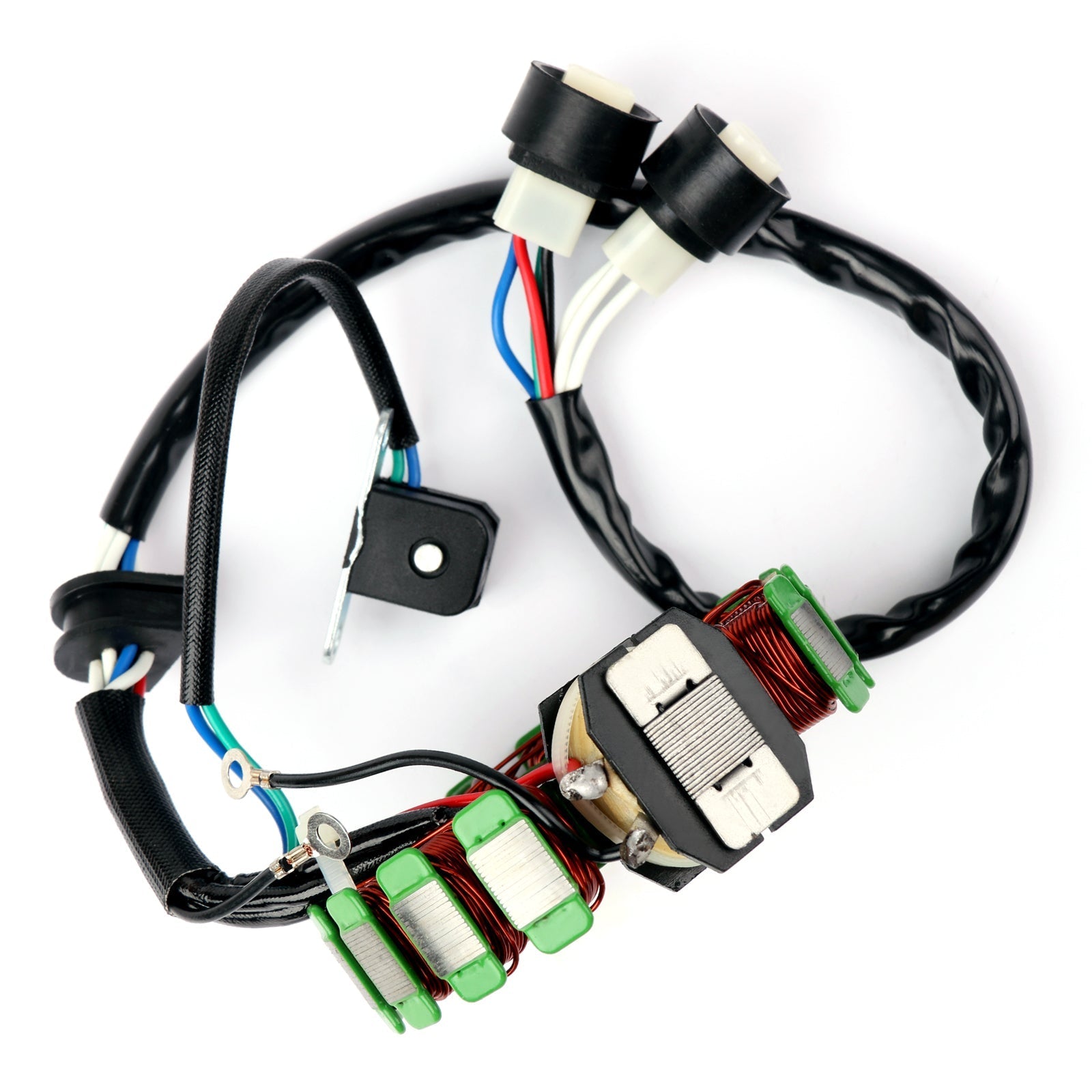 Generator Stator Coil för Yamaha YFM225 Moto-4 1986-1988 YFM250 Moto-4 1989-1991 Generisk CA-marknad