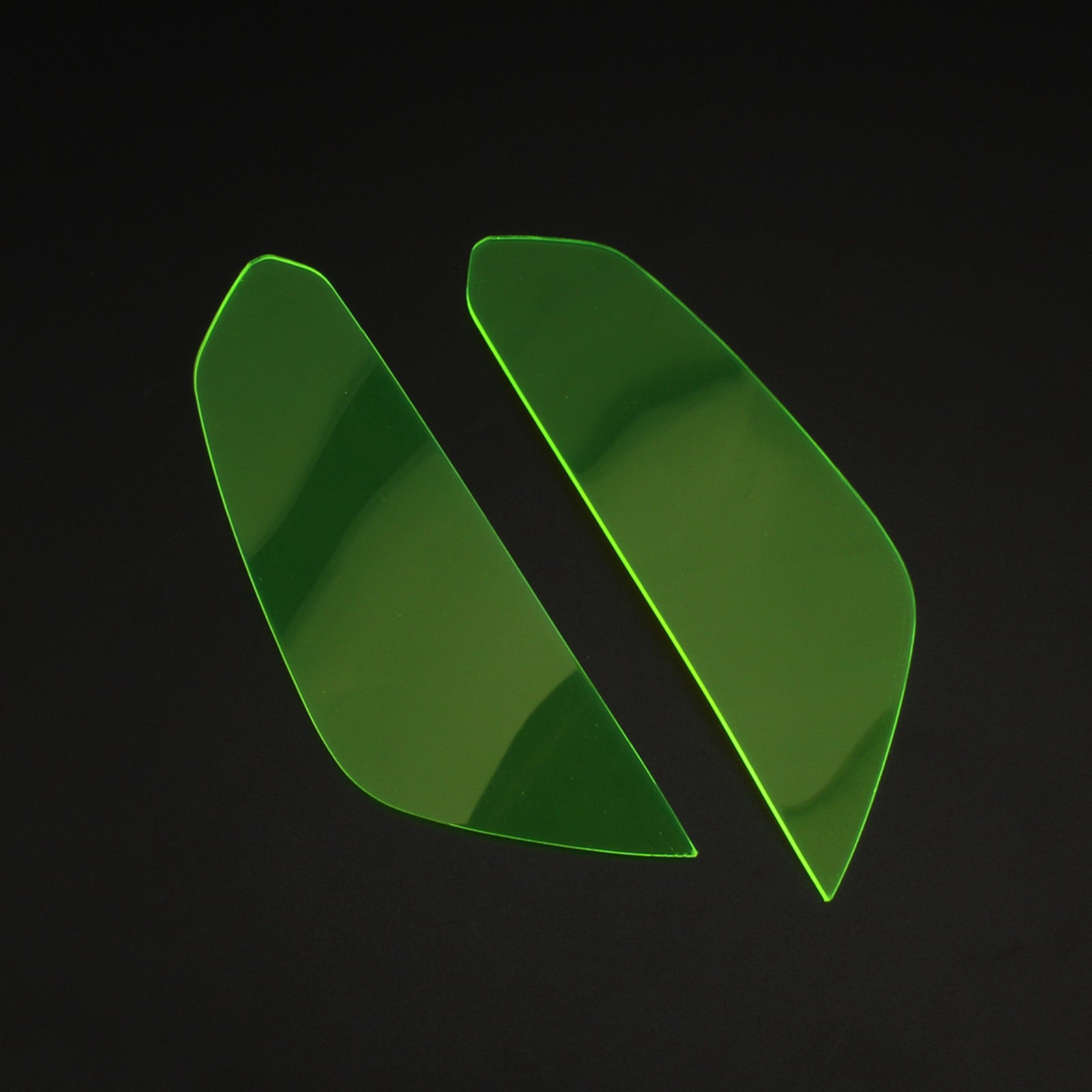 Protector de lente de faro delantero para Kawasaki Z1000 Z1000R 14-21, humo genérico