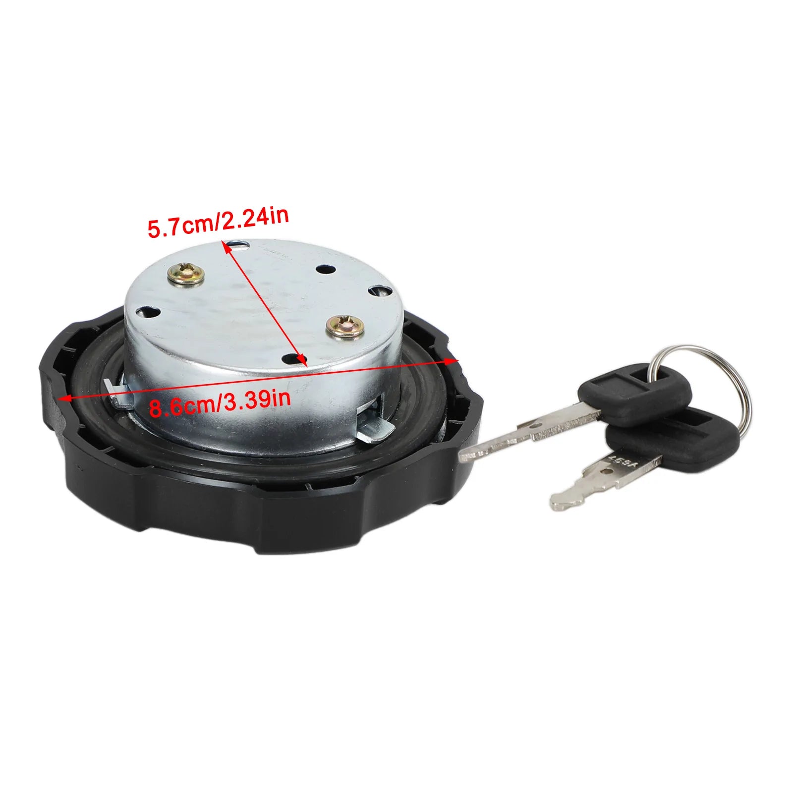 RD411-51122 Tanque de combustível Chave com a chave para a escavadeira Kubota SVL75-2 KX91-3S U35-S2
