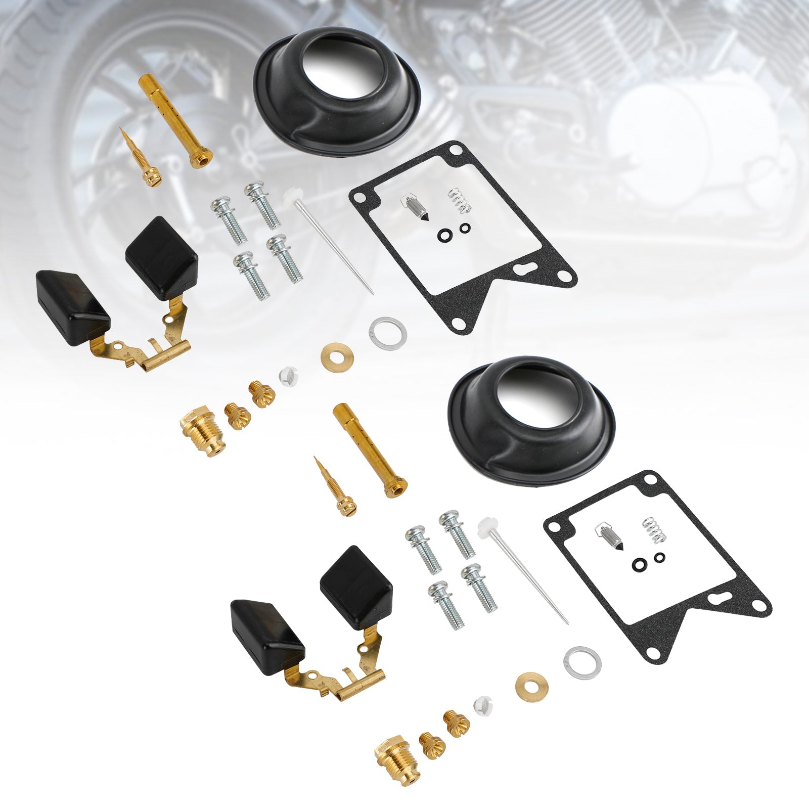 Yamaha Virago 750 XV750 1981-1983 2X Kit de reparo de carburador de carburador