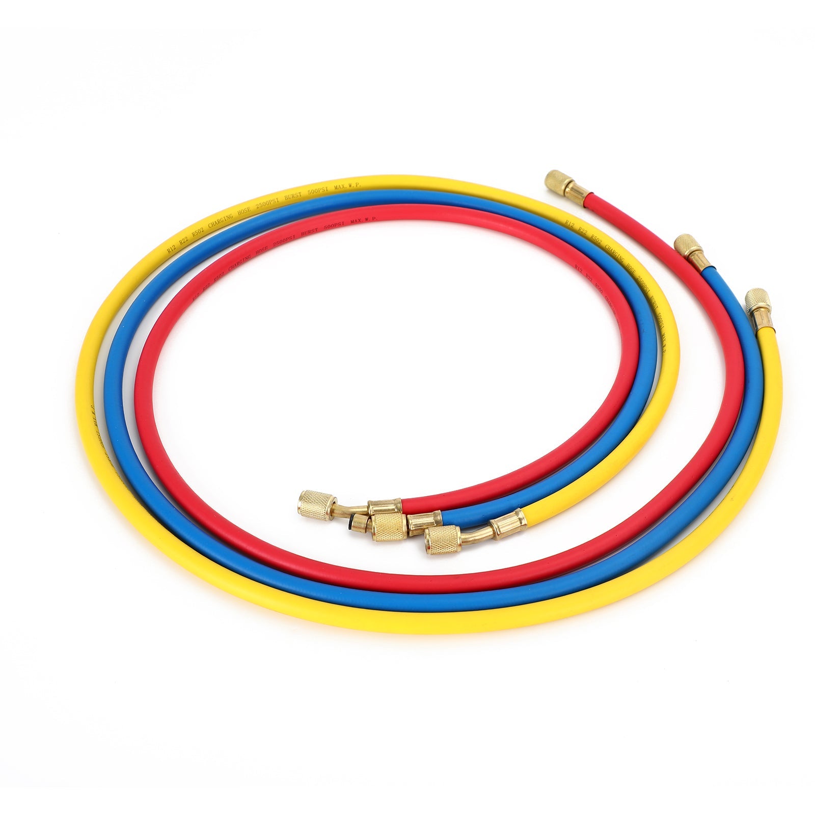 1/4" SAE 60" 5' Hadice na nabíjanie klimatizácie, rúrka na chladivo R134A, klimatizácia