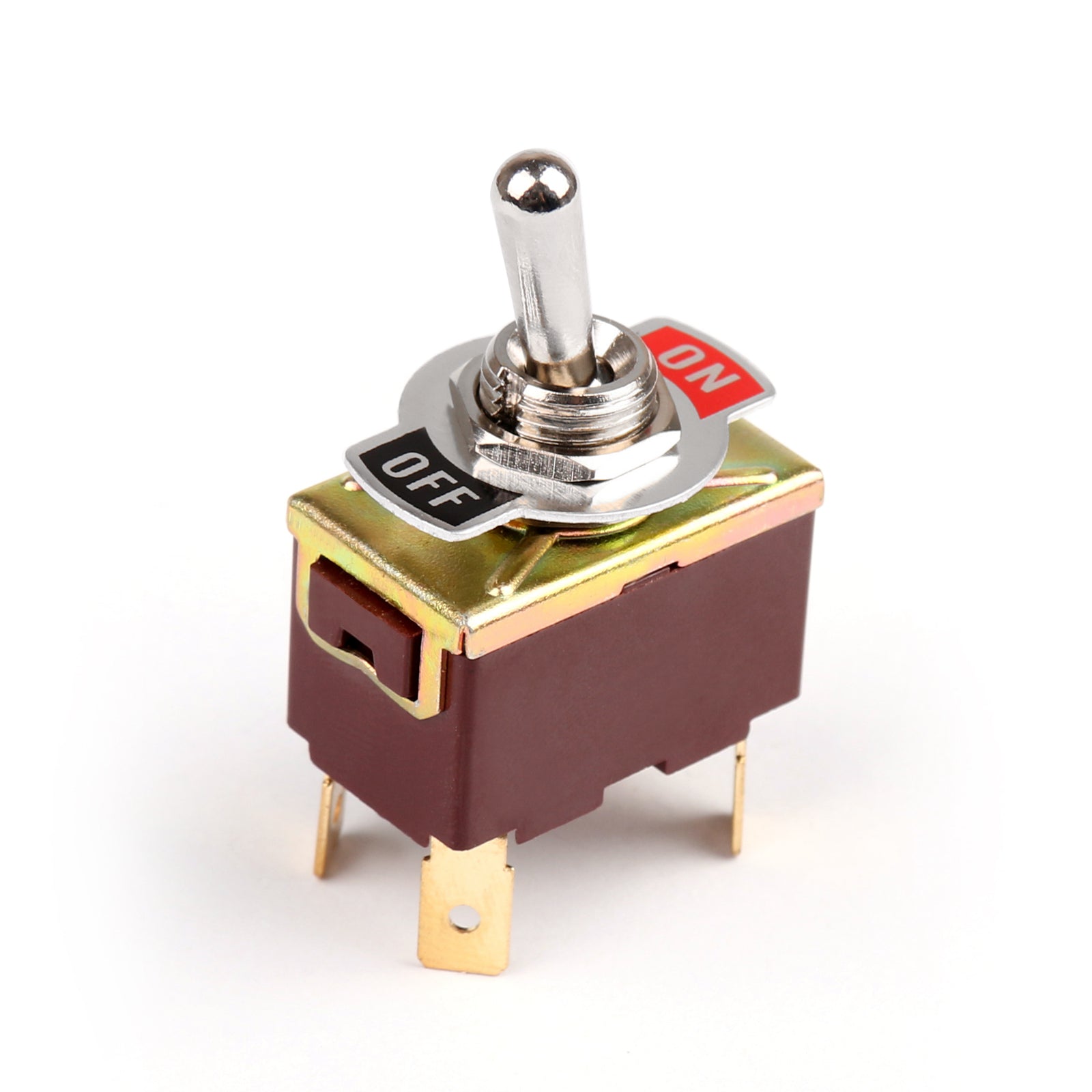 1PCS 2 Terminal 4pin ON-OFF 15A 250V Toggle Switch Boot DPST Grade industriel