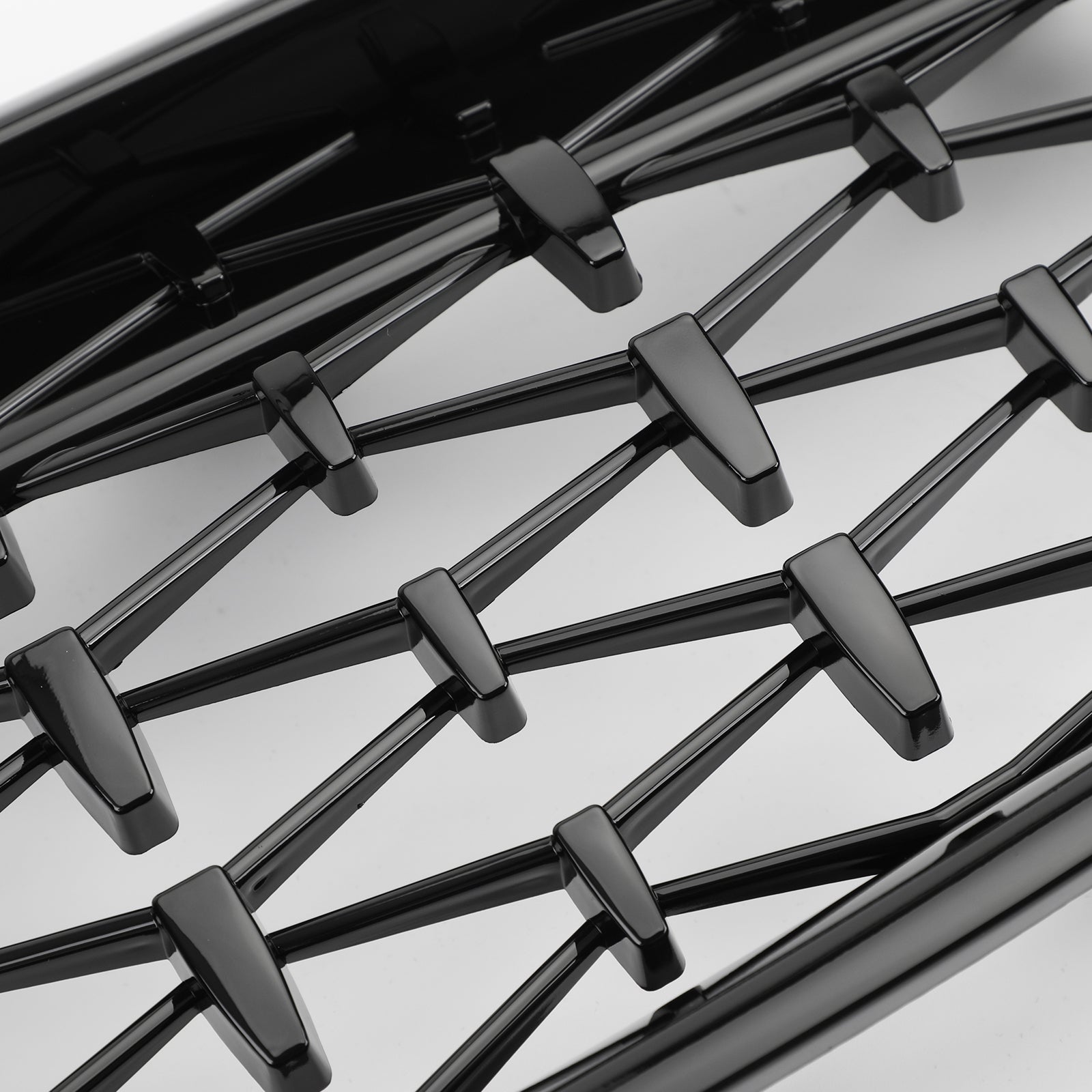 2012-2016 BMW F30 328i 335i Calandre avant noire brillante en diamant générique