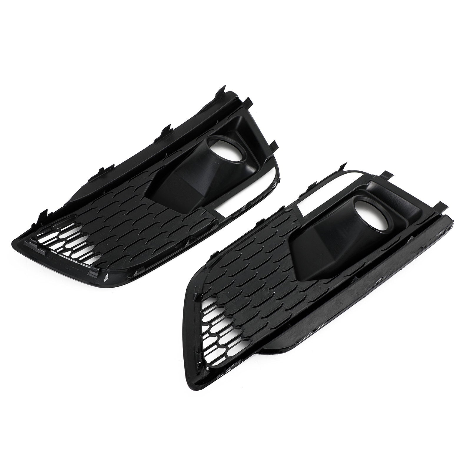 2018-2020 Audi Q5 SQ5 RSQ5 Čierny predný plástový hmlový lampa Grilles