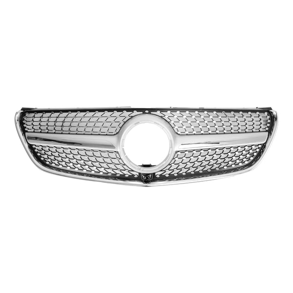 2014-03.2019 Mercedes Benz V Class W447 Diamond Front Upper Grille Grill