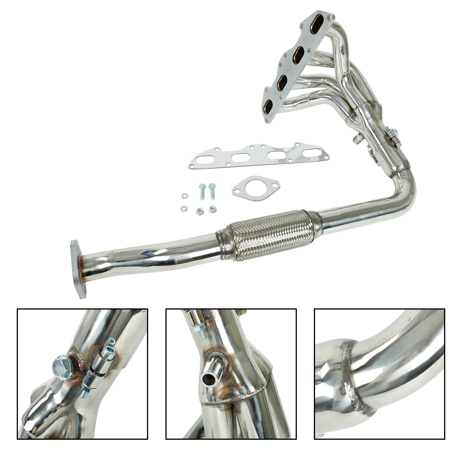 1996-1999 Mitsubishi Eclipse Spyder GST Convertible 2Dstainless Steel Auto Manifold Headers