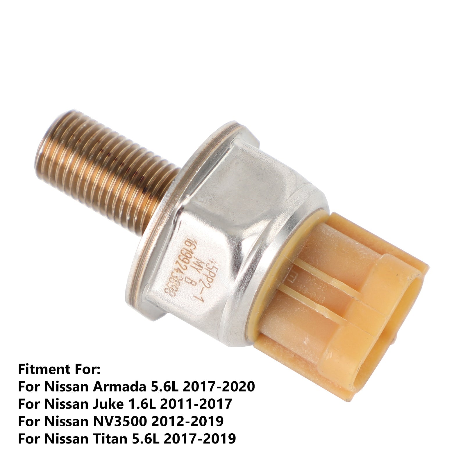 Fuel Injection Pressure Sensor 45PP2-1 For NV3500 Juke Armada Titan 2011-2020 Generic