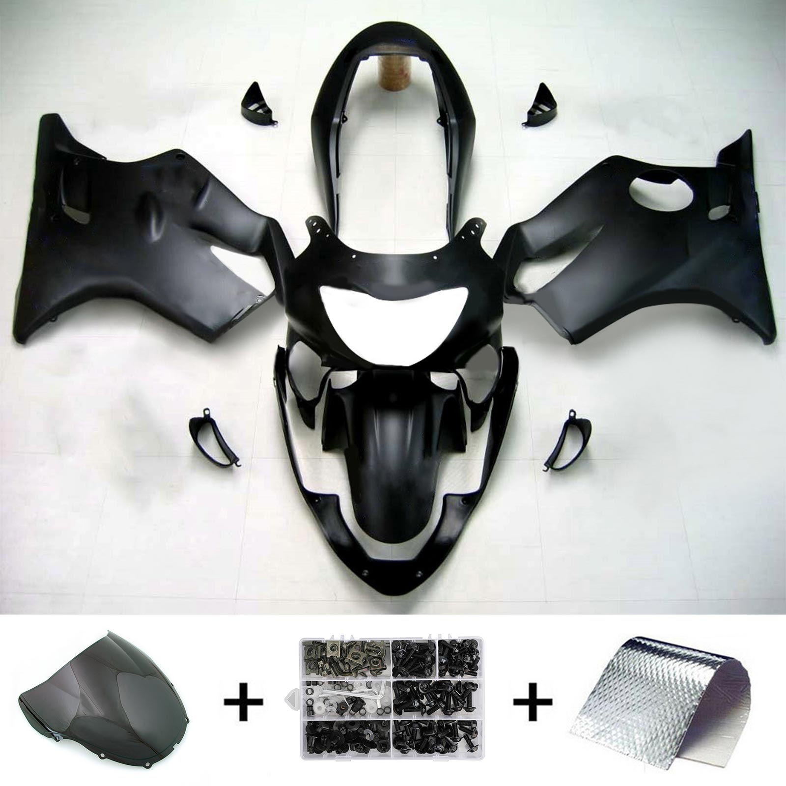 1999-2000 Honda CBR600F4 Amotopart vstrekovacia kapotážová súprava karoséria Plast ABS #122