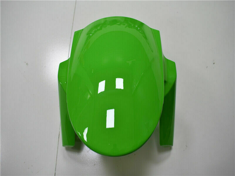 2013-2016 KAWASAKI ZX6R AMOTOPART FAIRING INJECTION KIT PLASTIQUE KIT VERT KIT ADM