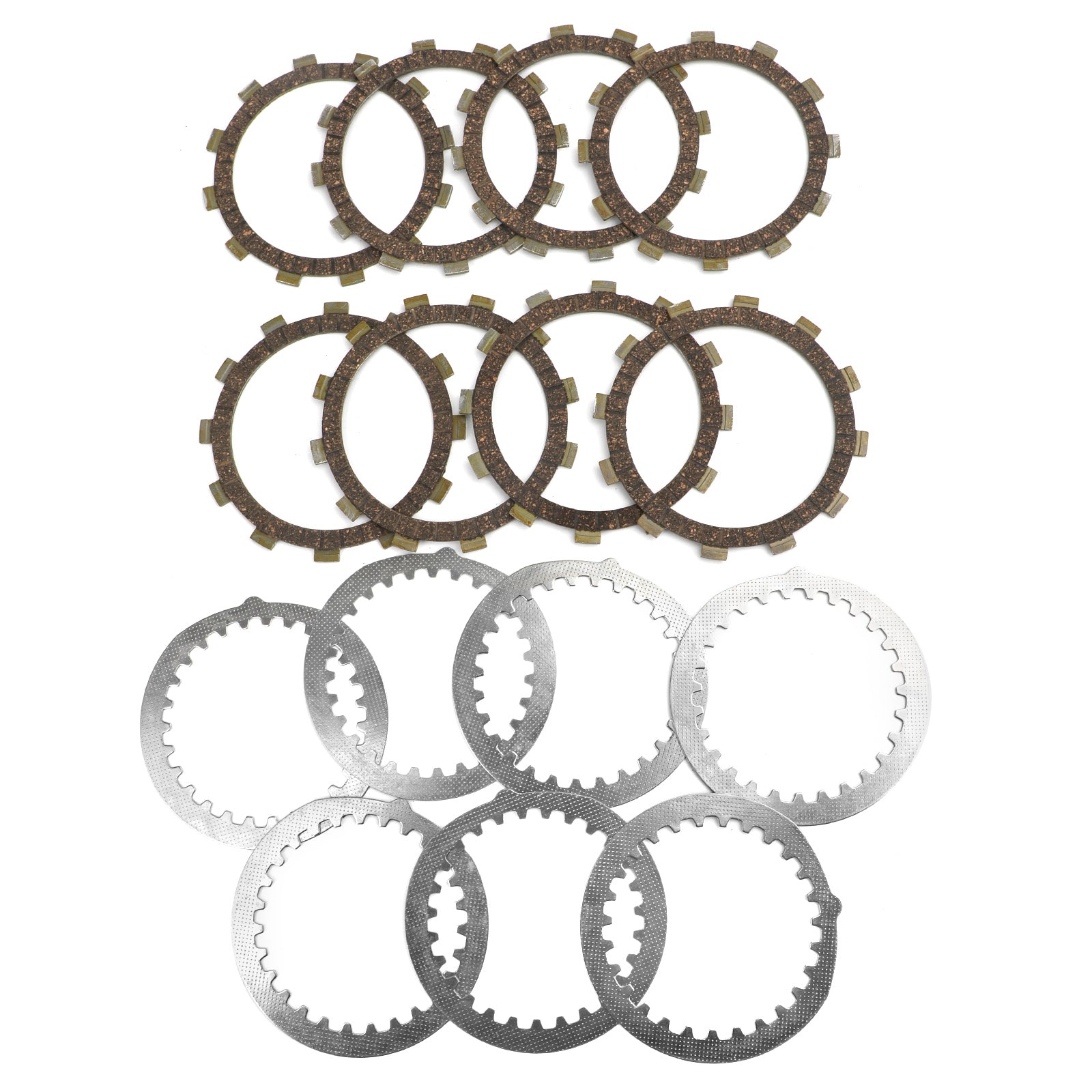 Kit d'embrayage en acier & Plaques de friction adaptées aux modèles Yamaha XJ600 51J XS500 FZ600 YX600 Generic