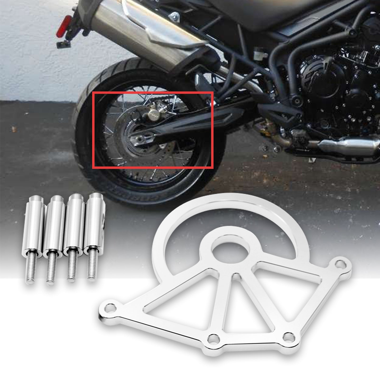 SPOCKNING Kedjeskedjeskydd för Hinkley Bonneville Thruxton Generic