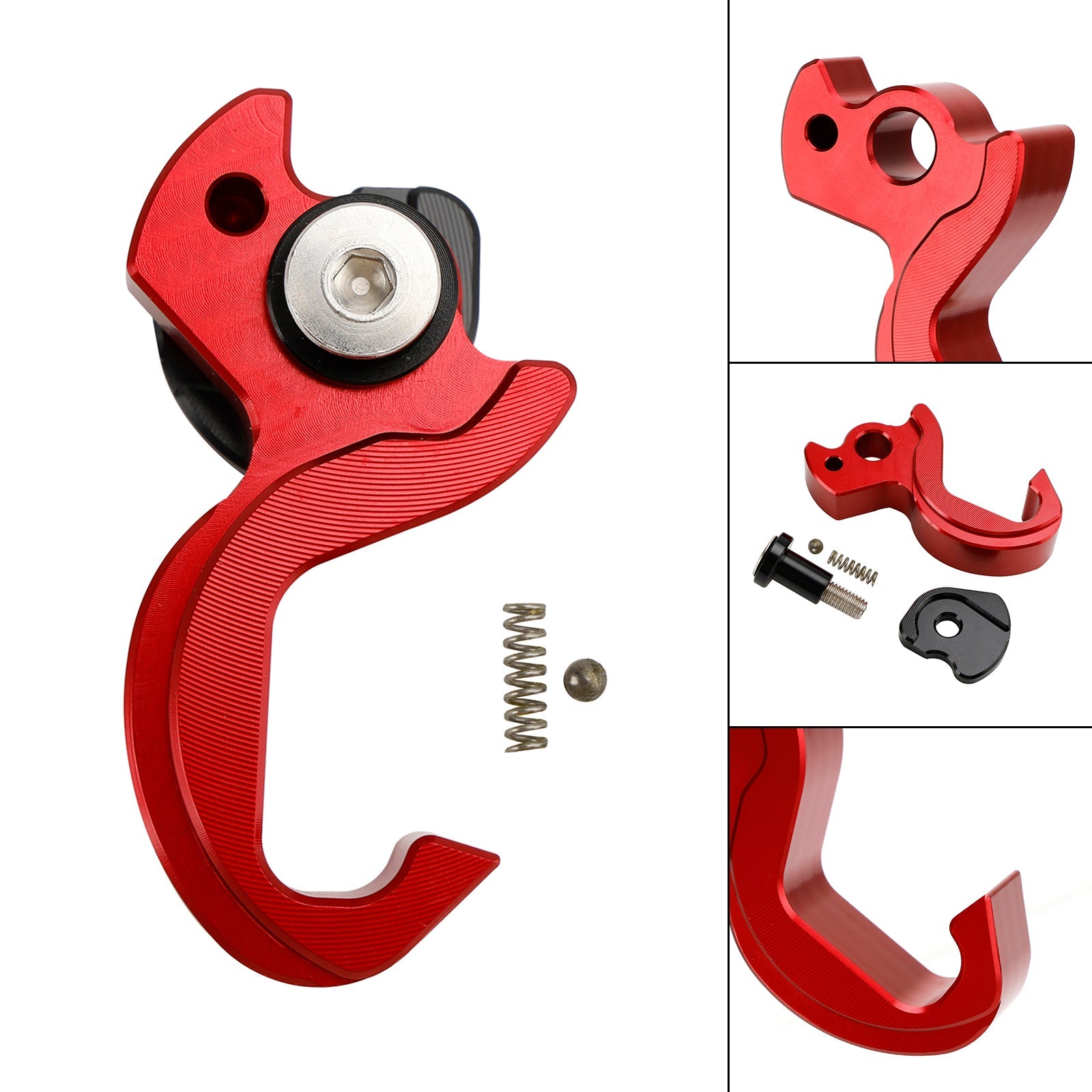 Yamaha Tricity 125 2014-2021/155 2016-2023 Helmet Hooks Bracket Red Red