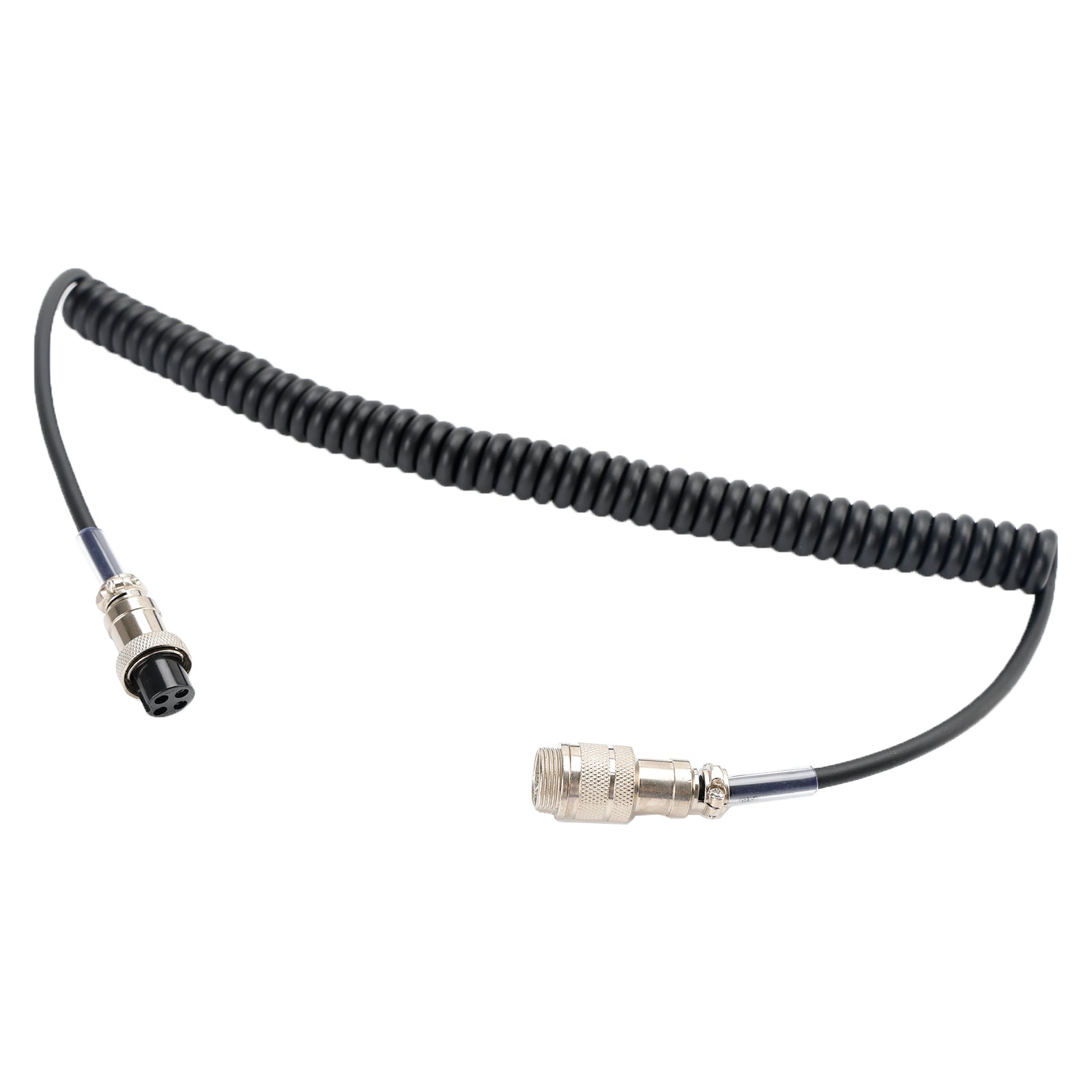 CB ručný mikrofón Samecká samica 4pin predlžovací kábel Rádio Mikrofón