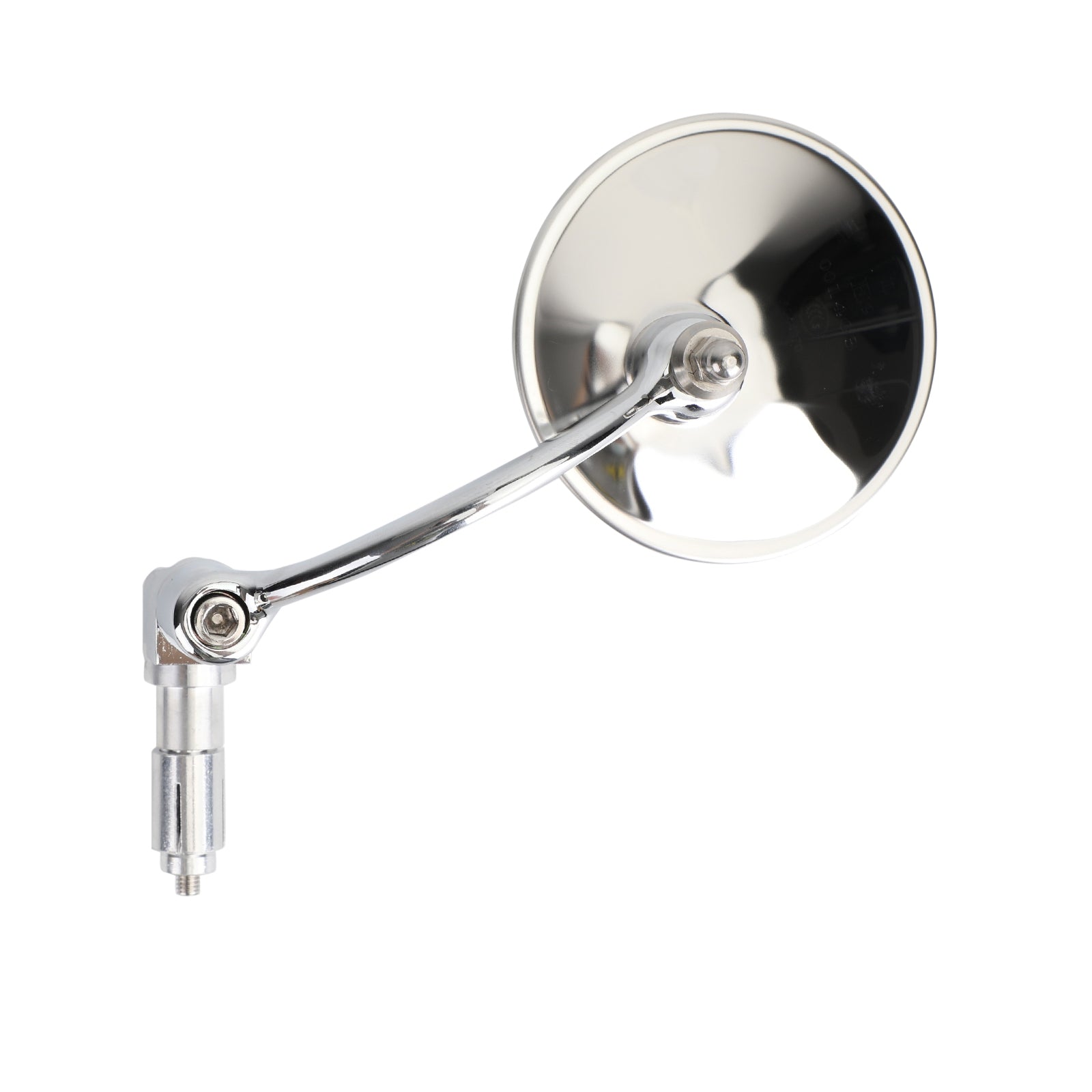 22mm Chrome styrespeil for motorsykkel Cafe Racer Old School Clubman Generic