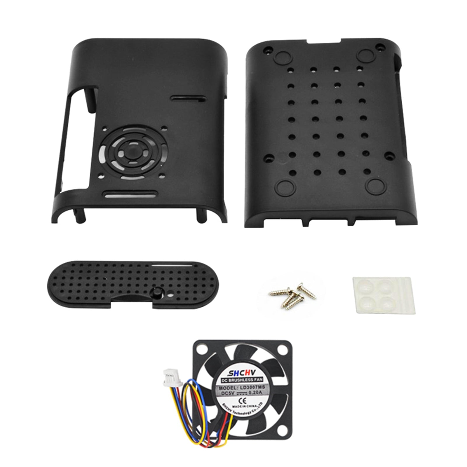 5: e generationen ABS Protective Shell PWM Speed Regulating Fan Active Radiator