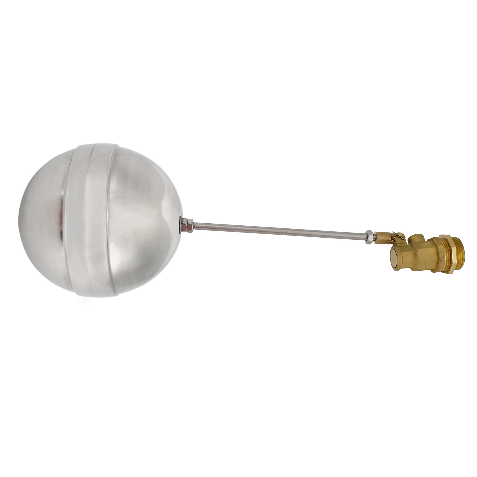 Robinet à bille flottante à filetage mâle 1/2"-1", capteur d'eau en acier inoxydable