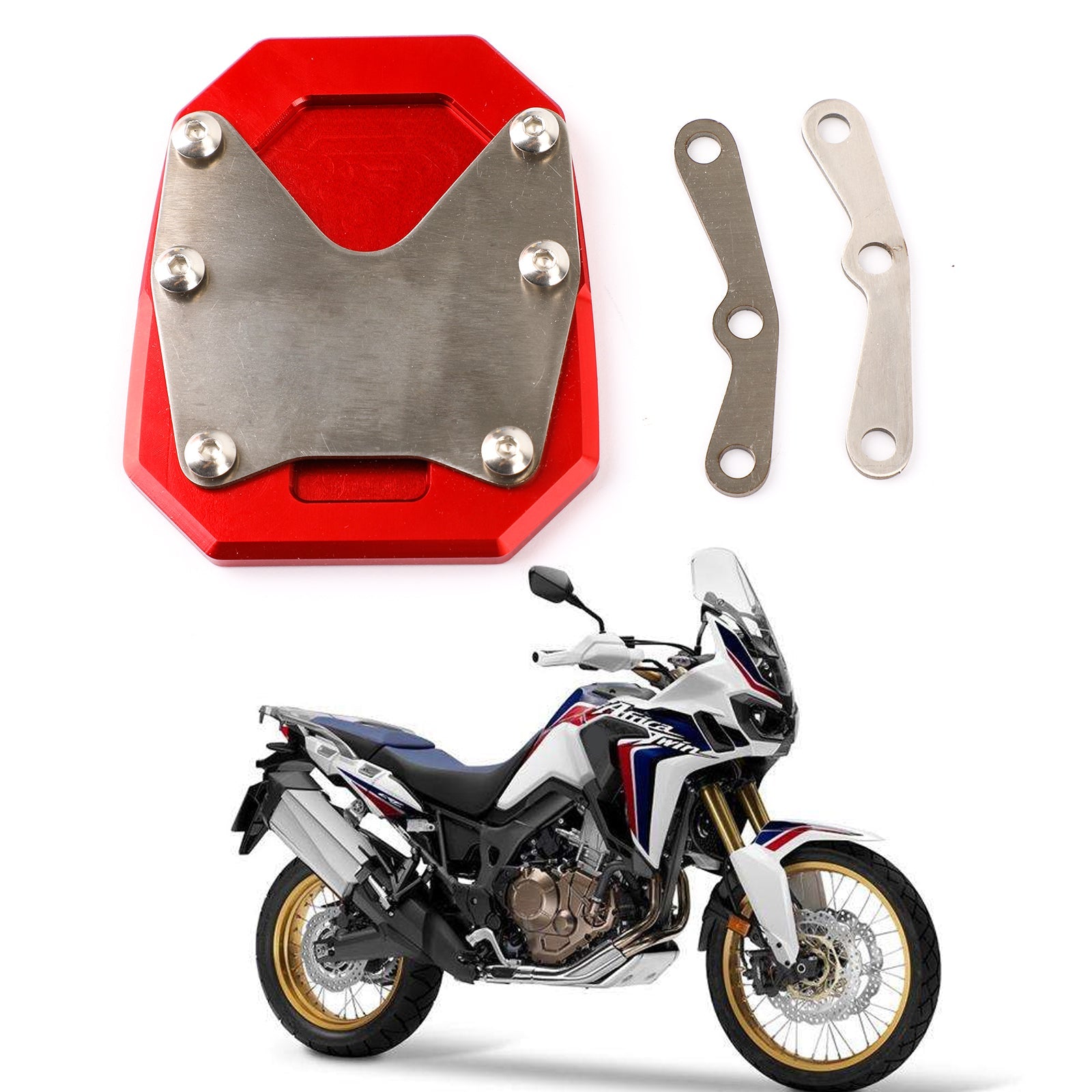 Kickstand Sidestand Plate Pad Fit For Honda CRF 1100 L Africa Twin/Adv (2020) Generic