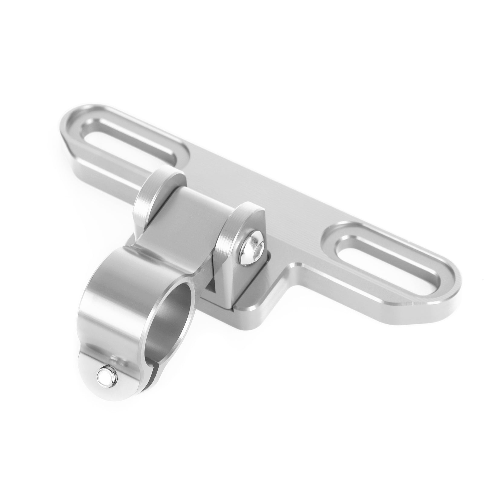 Soporte De Navegación Para Teléfono Soporte De Extensión Gps 22 Mm Para Motocicleta Moto Plata Genérico