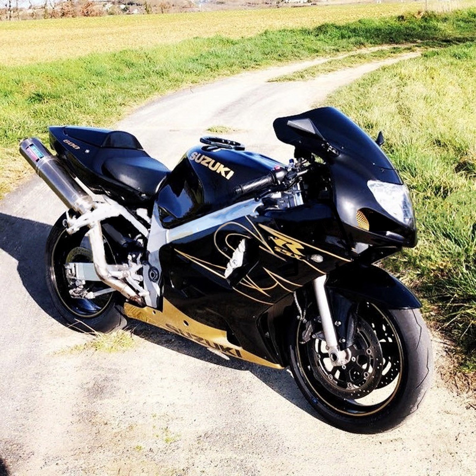 2001-2003 Suzuki GSXR600 K1 vstrekovacia kapotážová súprava Kodework Plast ABS #108 Amotopart