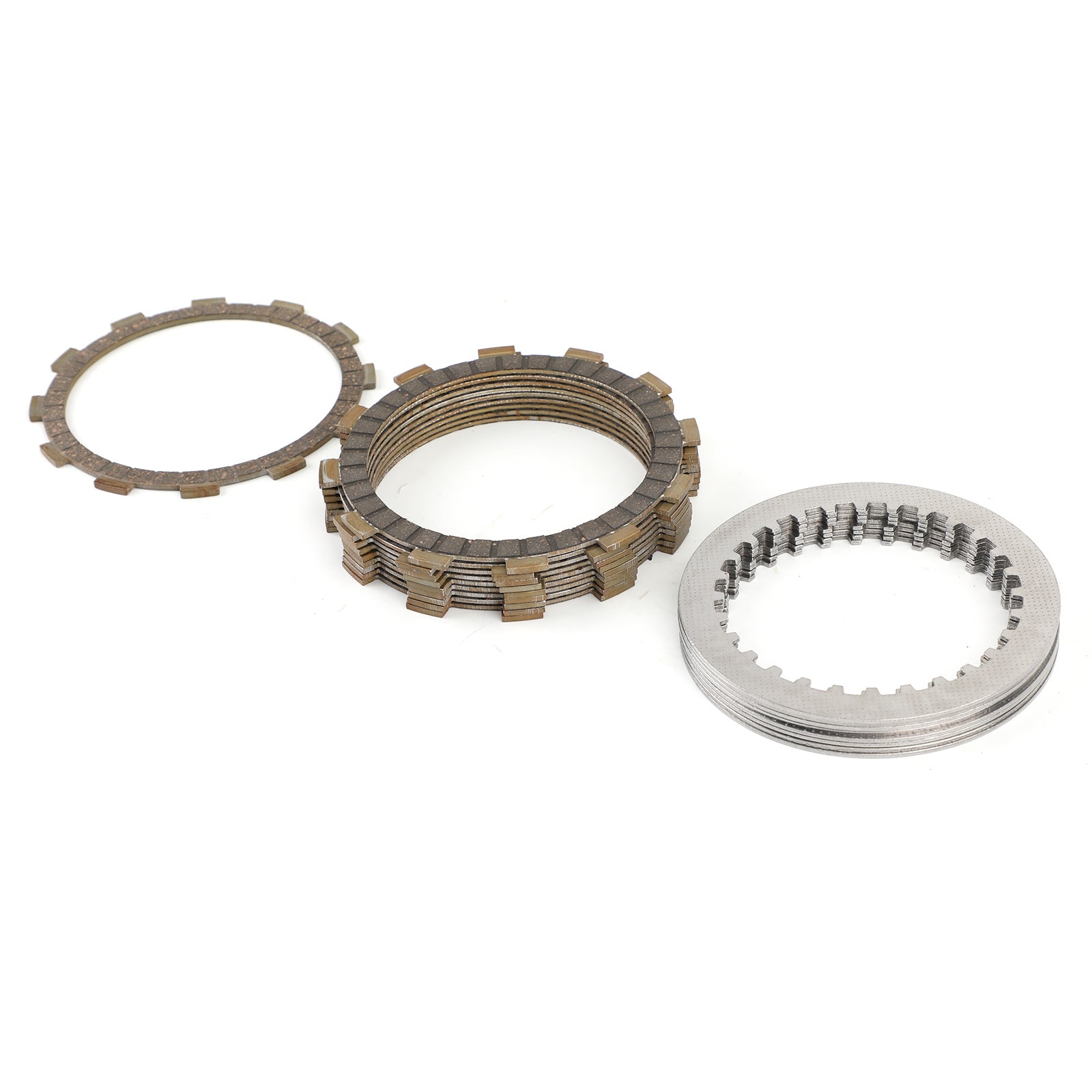 Kopplingssats stål & Friktionsplattor för Suzuki GV1200GL F/F2 Madura 1200 85-1986 Generisk