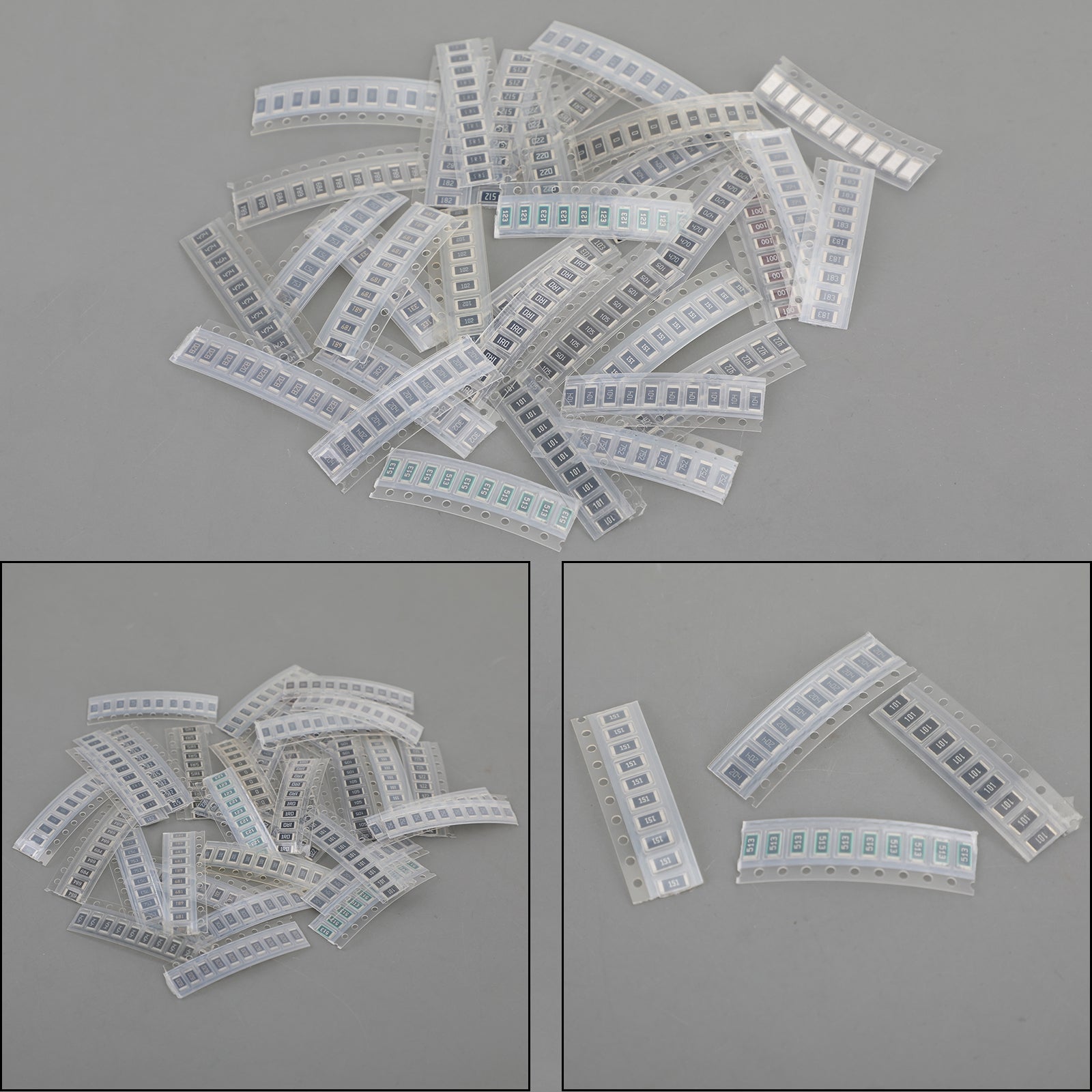 1210/2010/2512/1812 SMD REZORMÁCIA SPRÁVNA KIT 1R-1M OHM 5% 33 HODNOTY