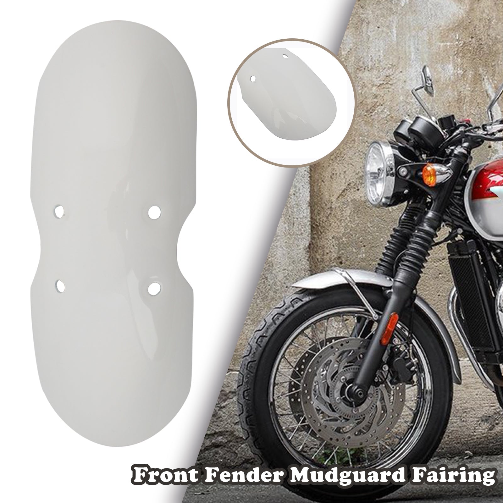 2001-2016 Bonneville T100 Scrambler Thruxton voorspatbordspatbord