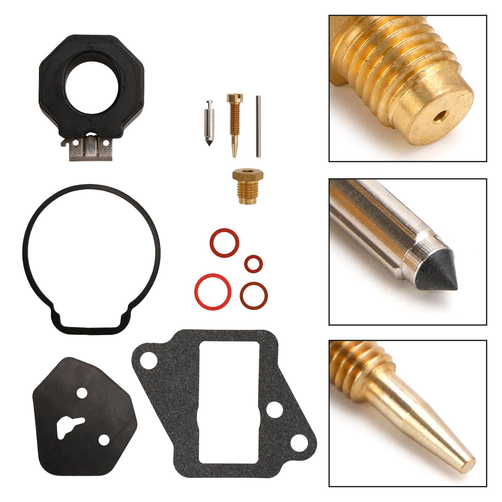Carburateur Carb Revisieset geschikt voor Yamaha 9.9HP 15HP 6E7-W0093-01 6E7-W0093-02