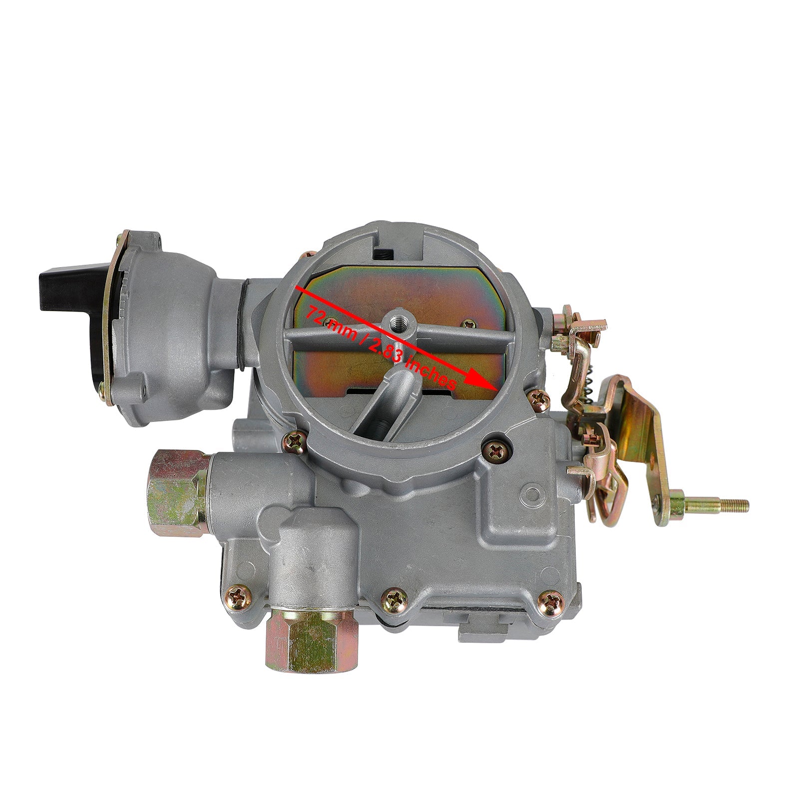 Carburateur Carb geschikt voor Marine Mercruiser 2 Barrel 3.0L 2 CYL met een lange koppeling