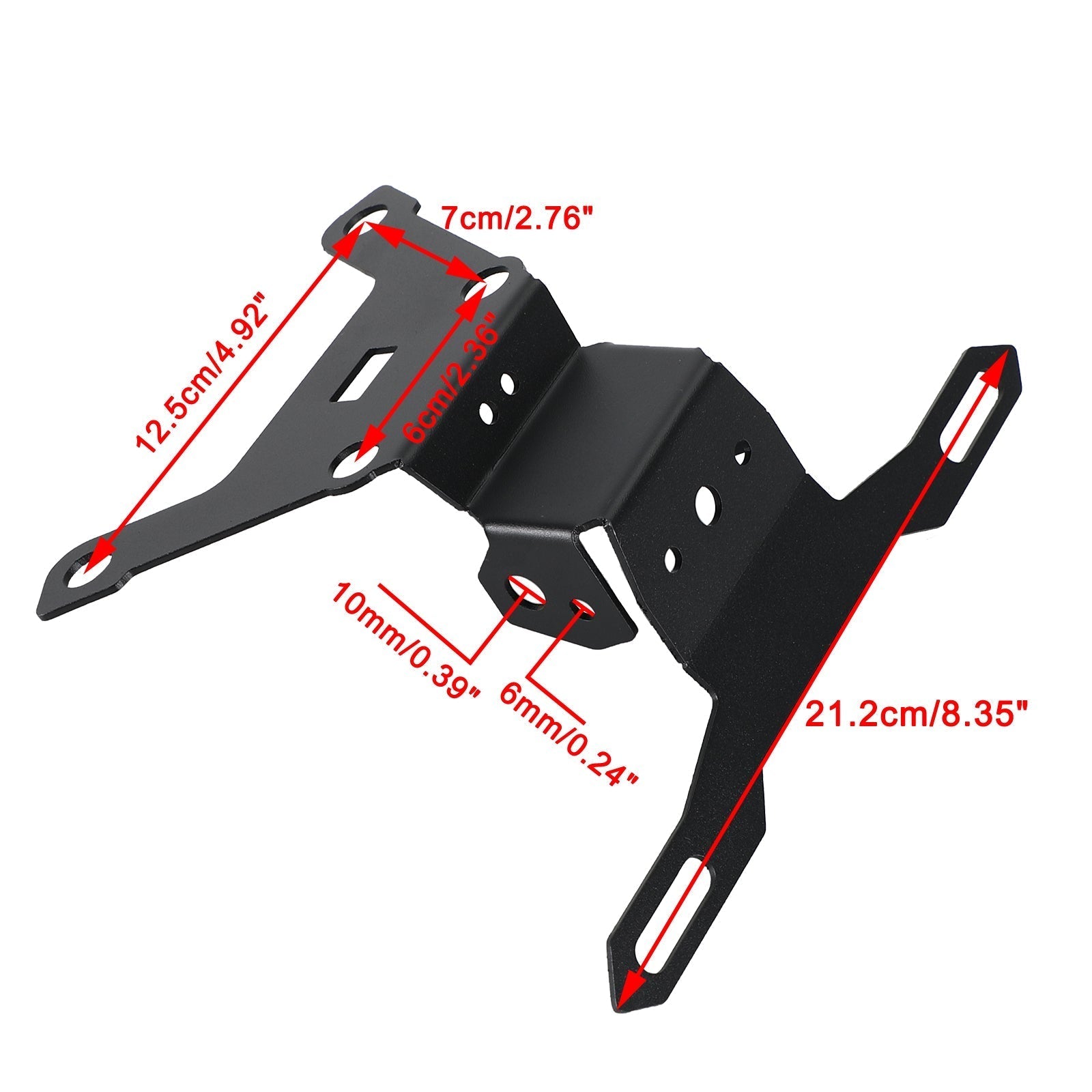 Support du support de plaque d'immatriculation ajustement pour Suzuki SV650 ABS 15-21 SV650X 18-21