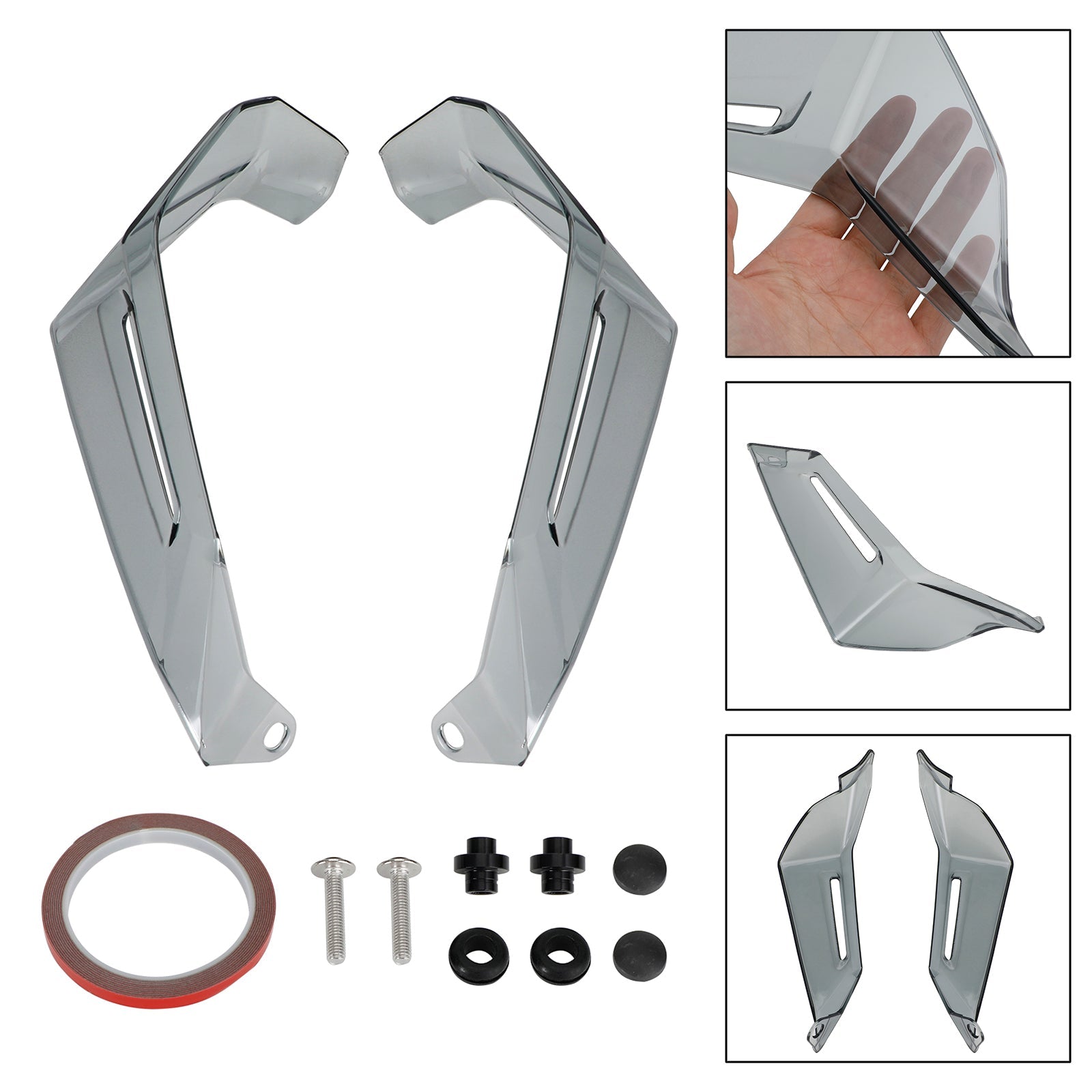 2021-2022 Honda Forza 750 zijvleugeldeflectorvleugels met onderkuip