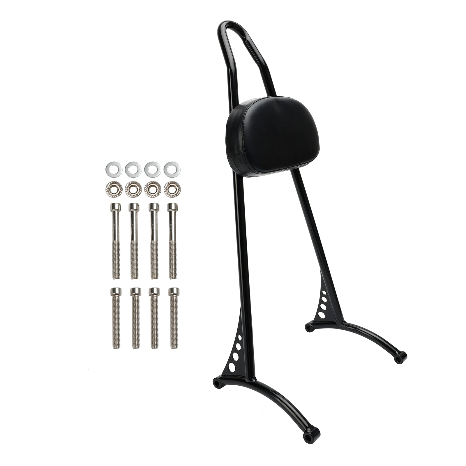 Dossier de barre Sissy passager pour Sportster Iron 883 1200 XL 48 72 2004-plus tard